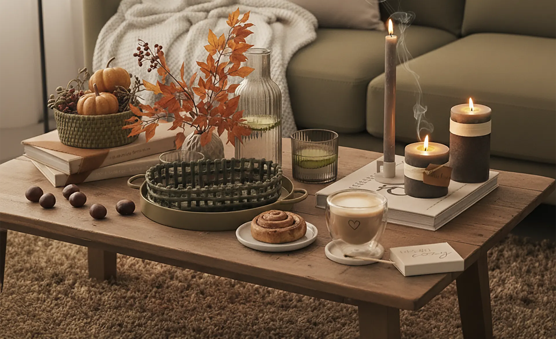 cale color shades - Cozy Olive Living