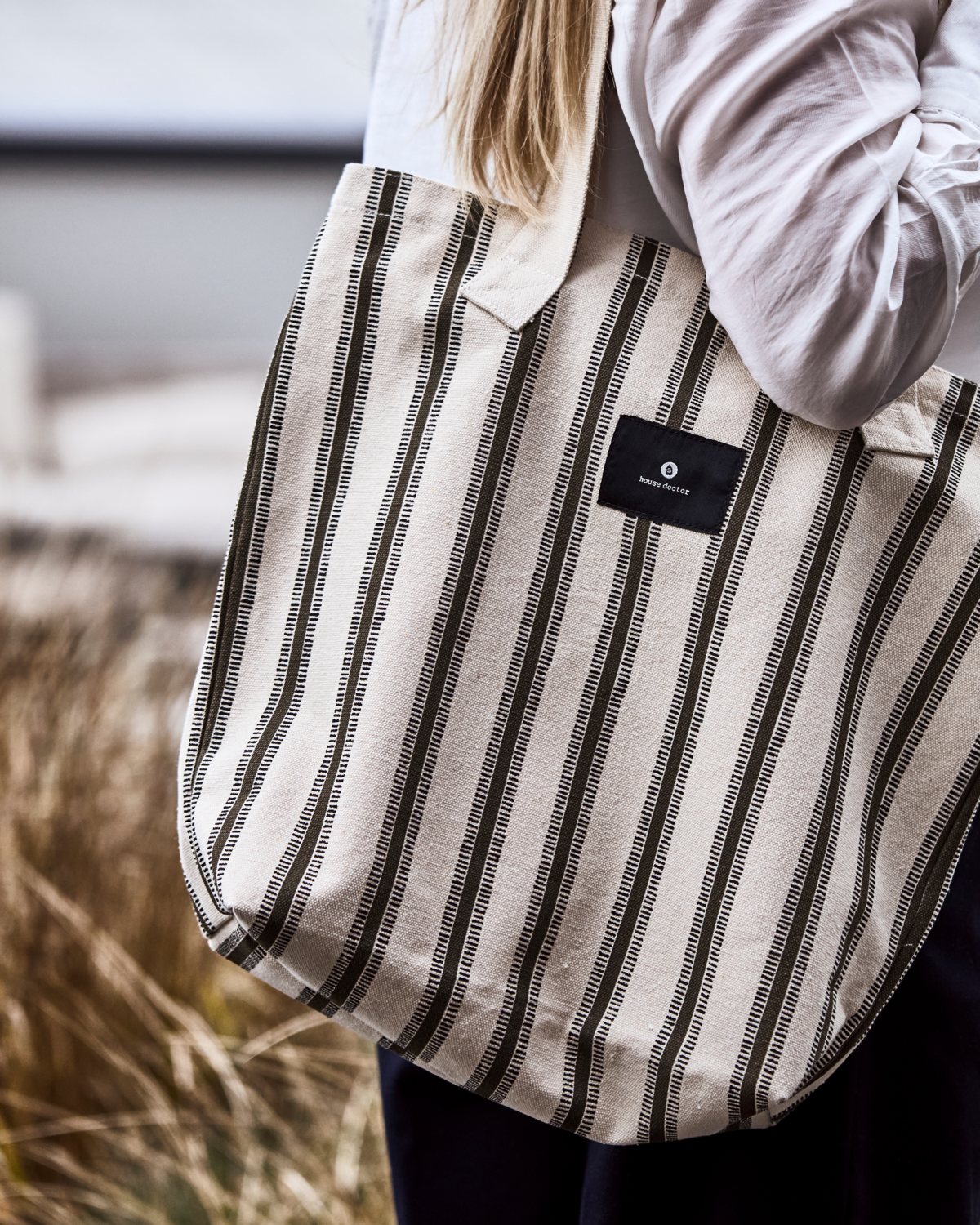 Tragetasche Brownie Stripes