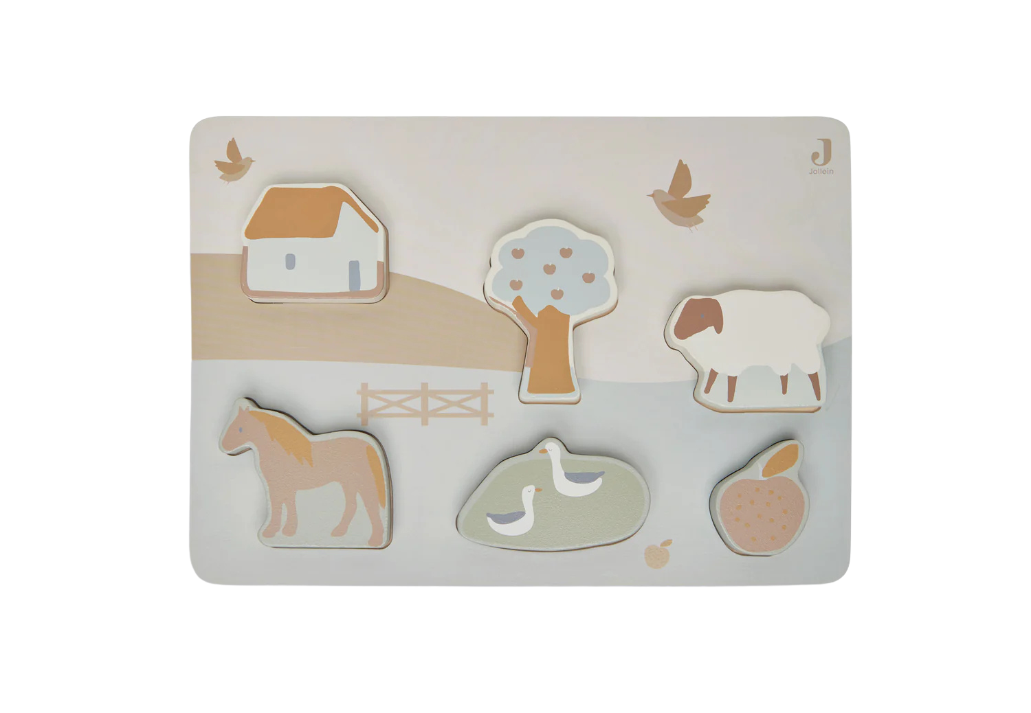 Puzzle FARM aus Holz