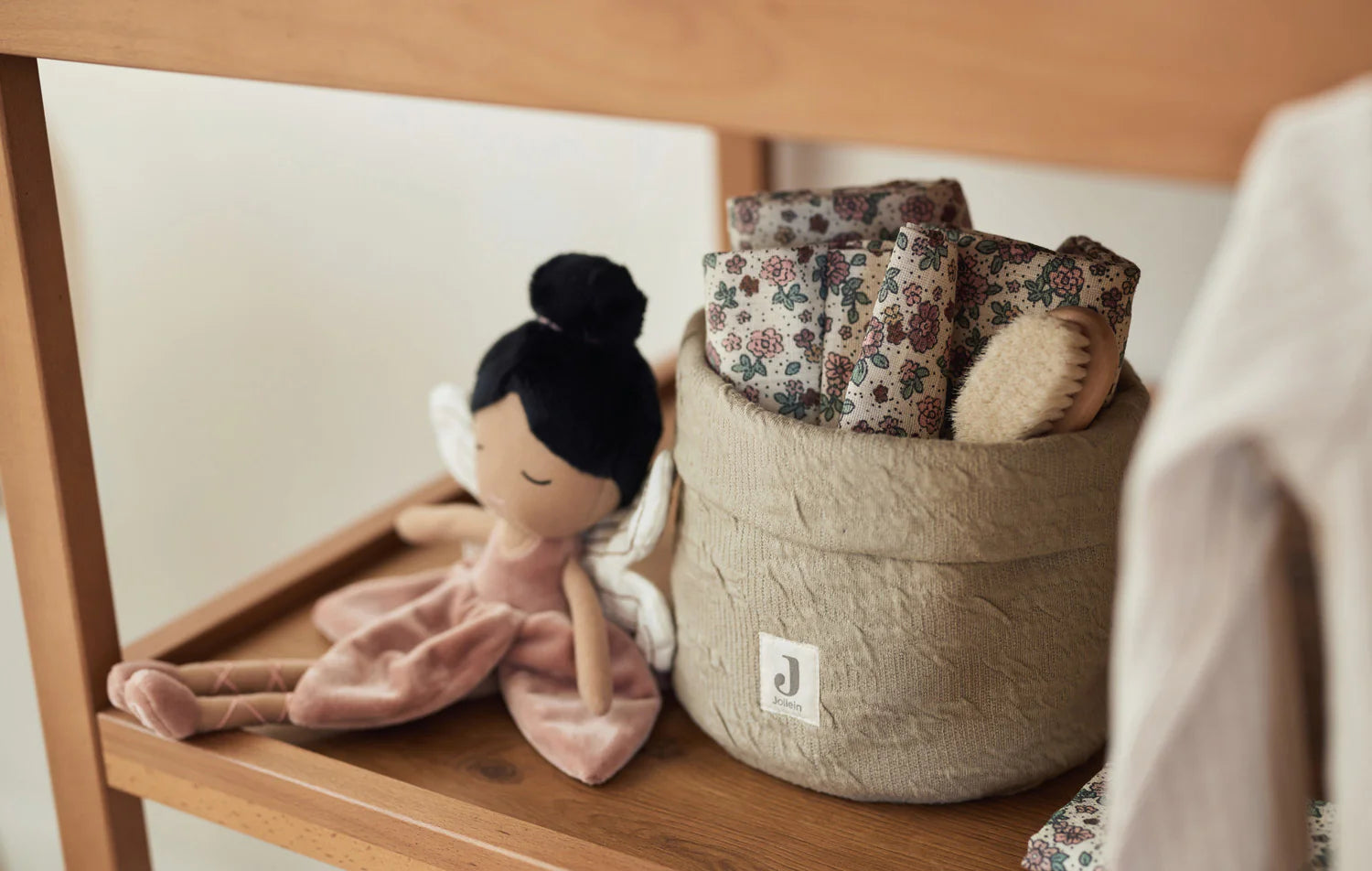 Spucktuch RETRO FLOWERS 3er-Pack