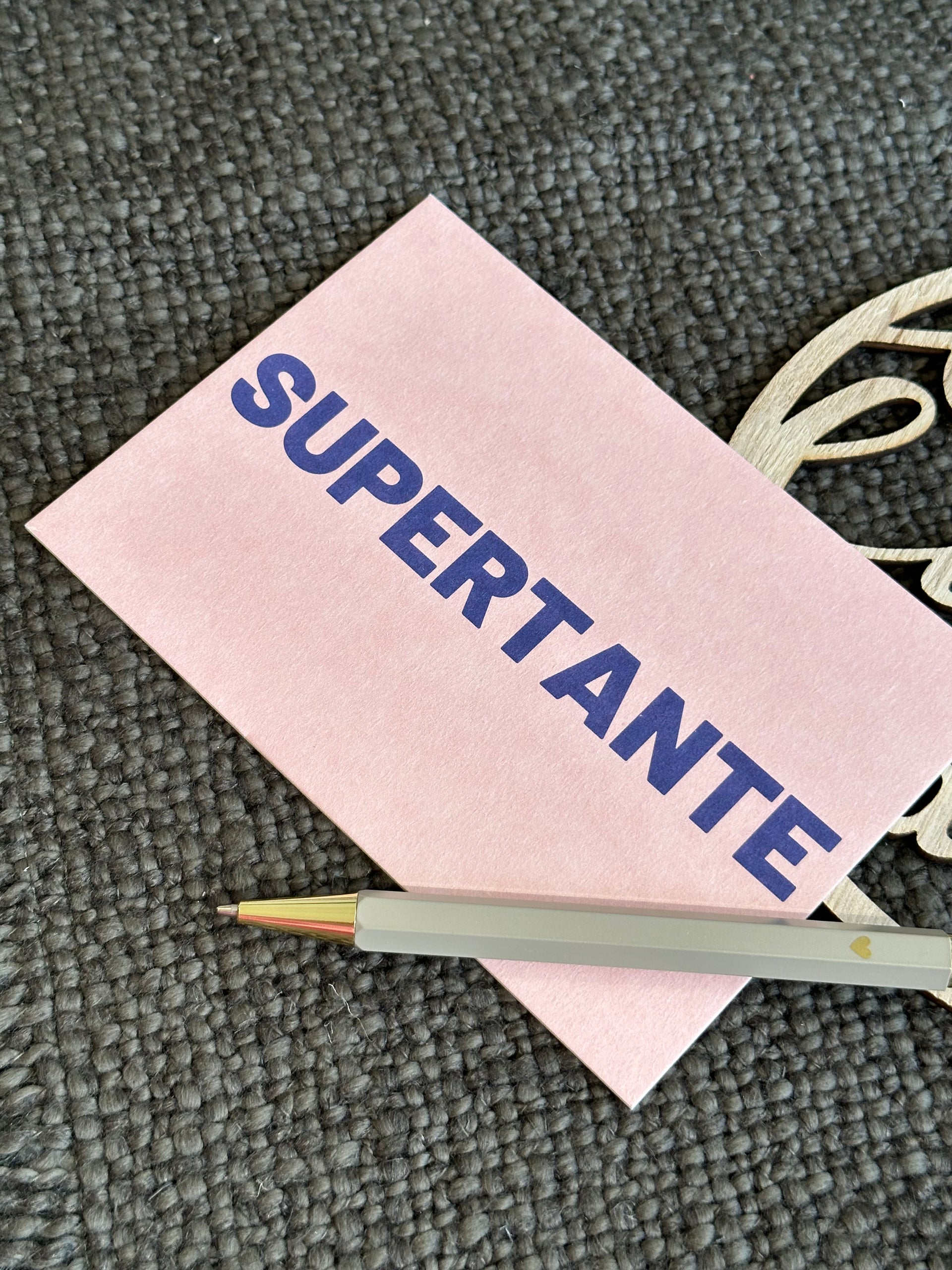 Postkarte SUPERTANTE