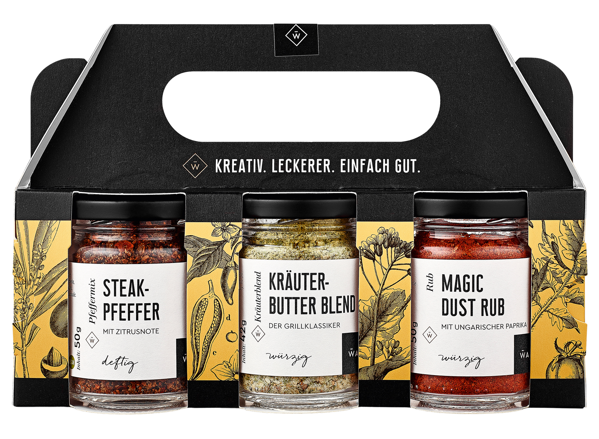 Geschenkset Kräuter Gewürzmischungen