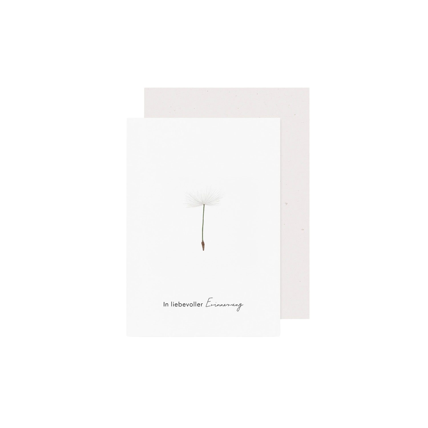 Klappkarte ERINNERUNG