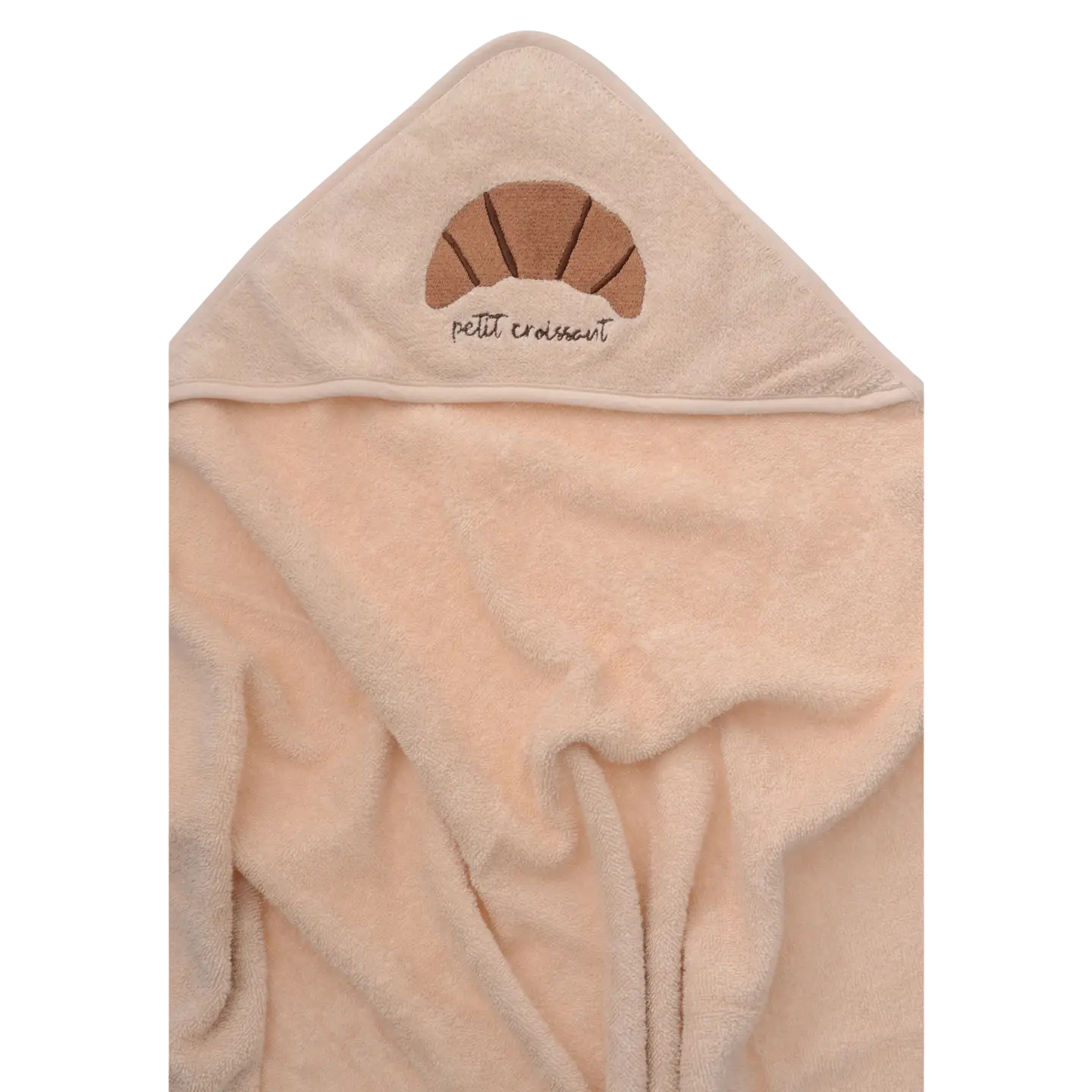 Kapuzenbadetuch CROISSANT
