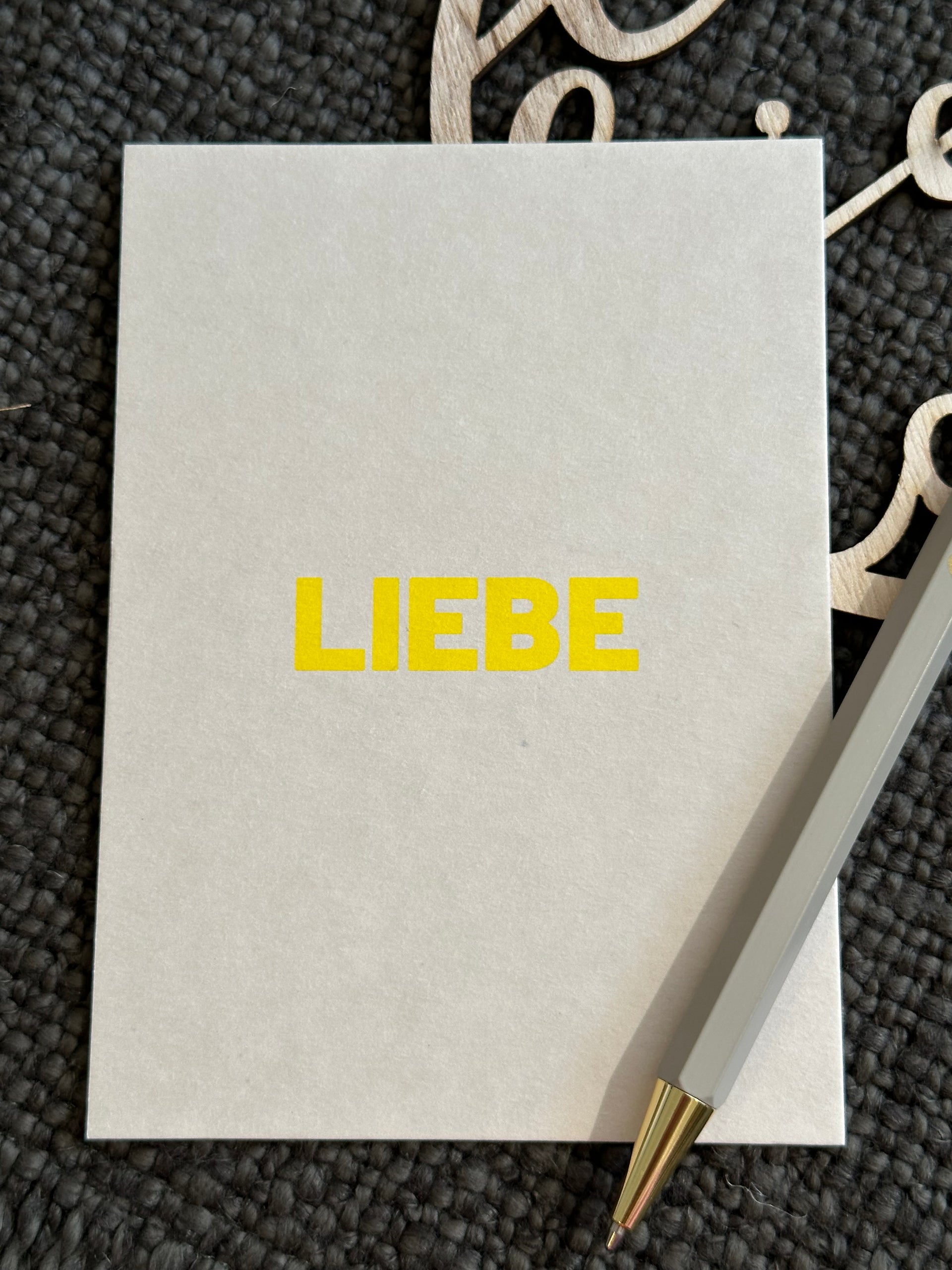 Postkarte LIEBE
