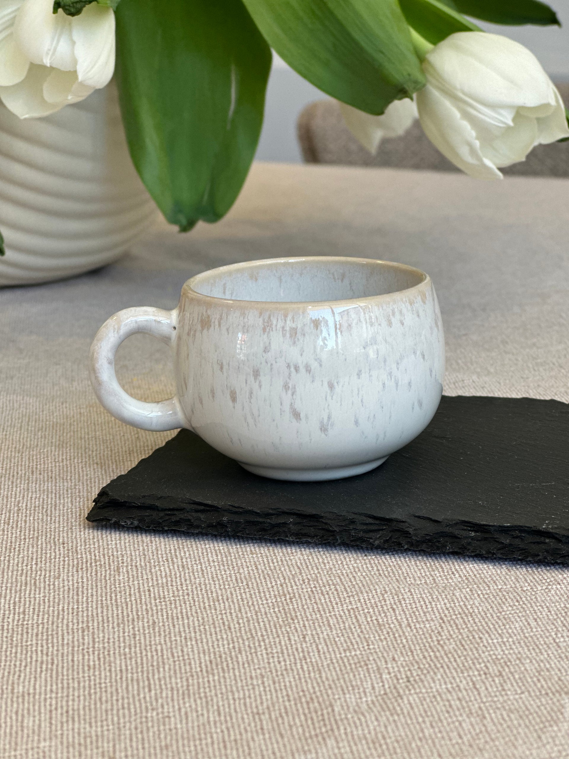 Espresso Tasse CURVY, pearl