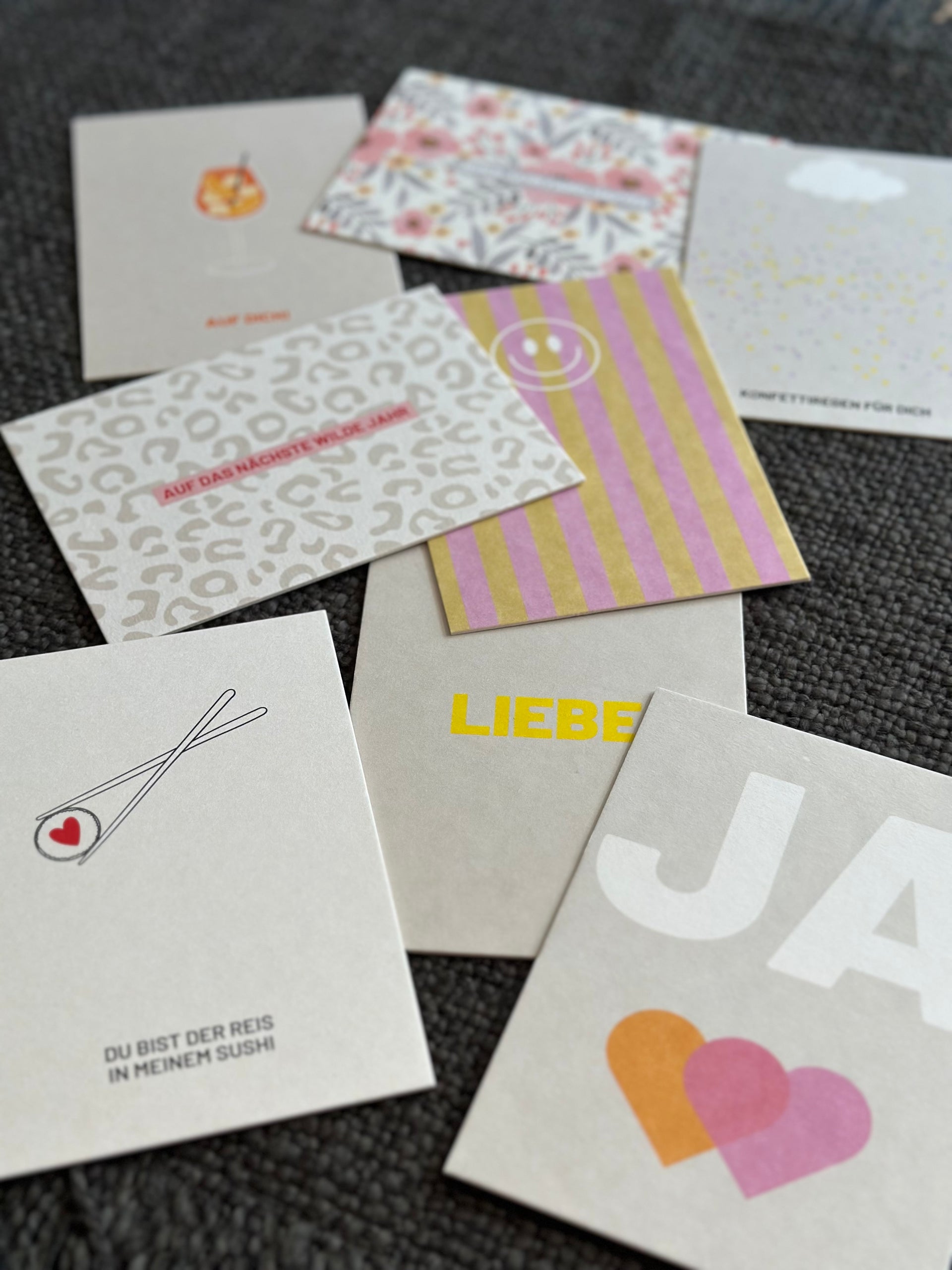 Postkarte Auf Dich !