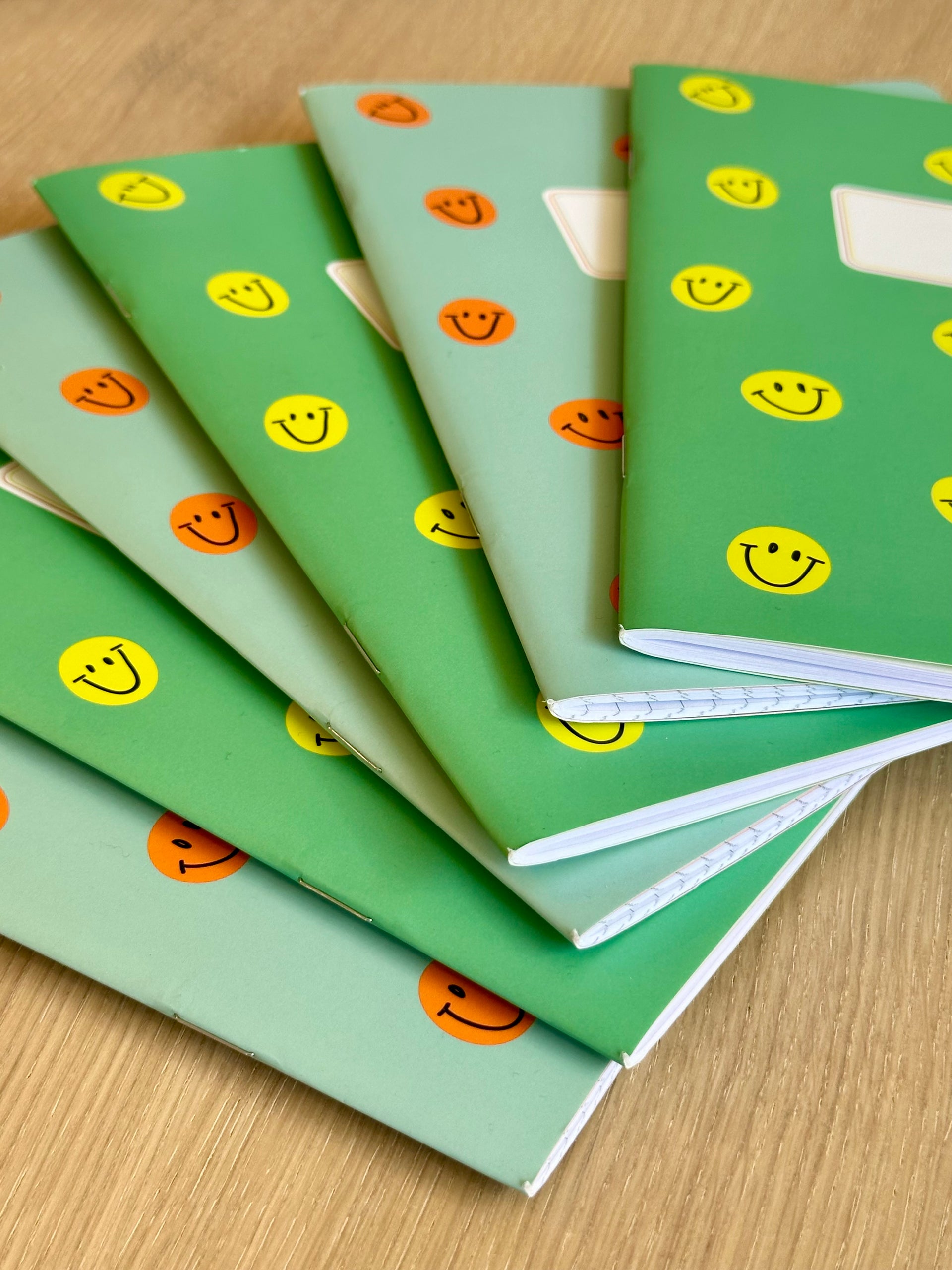 Notizheft Smiley