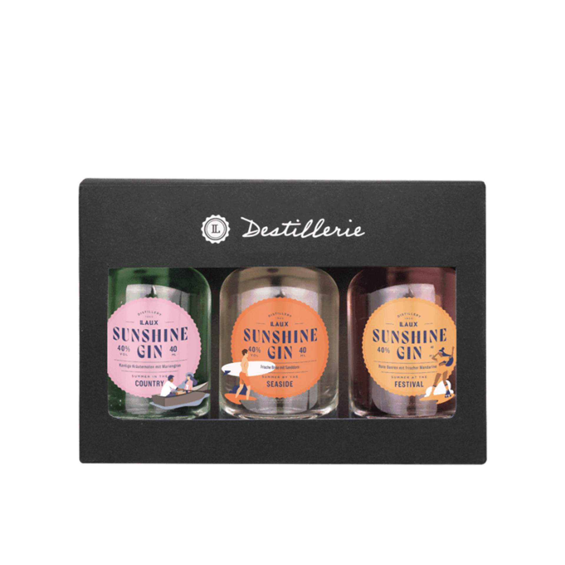 Sunshine Gin Set - 3 x 40 ml