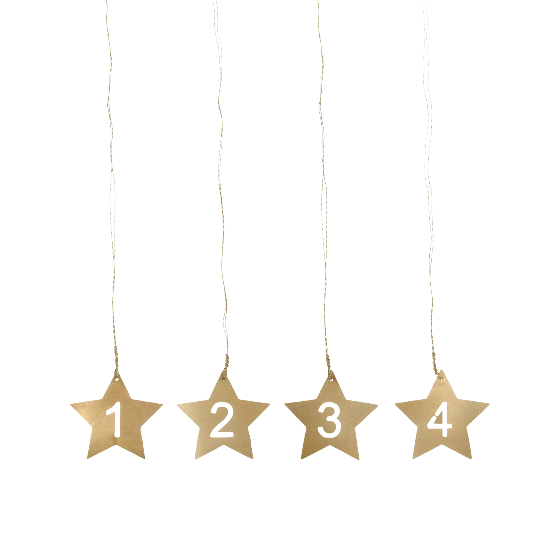 Adventssterne TOGG, Messing