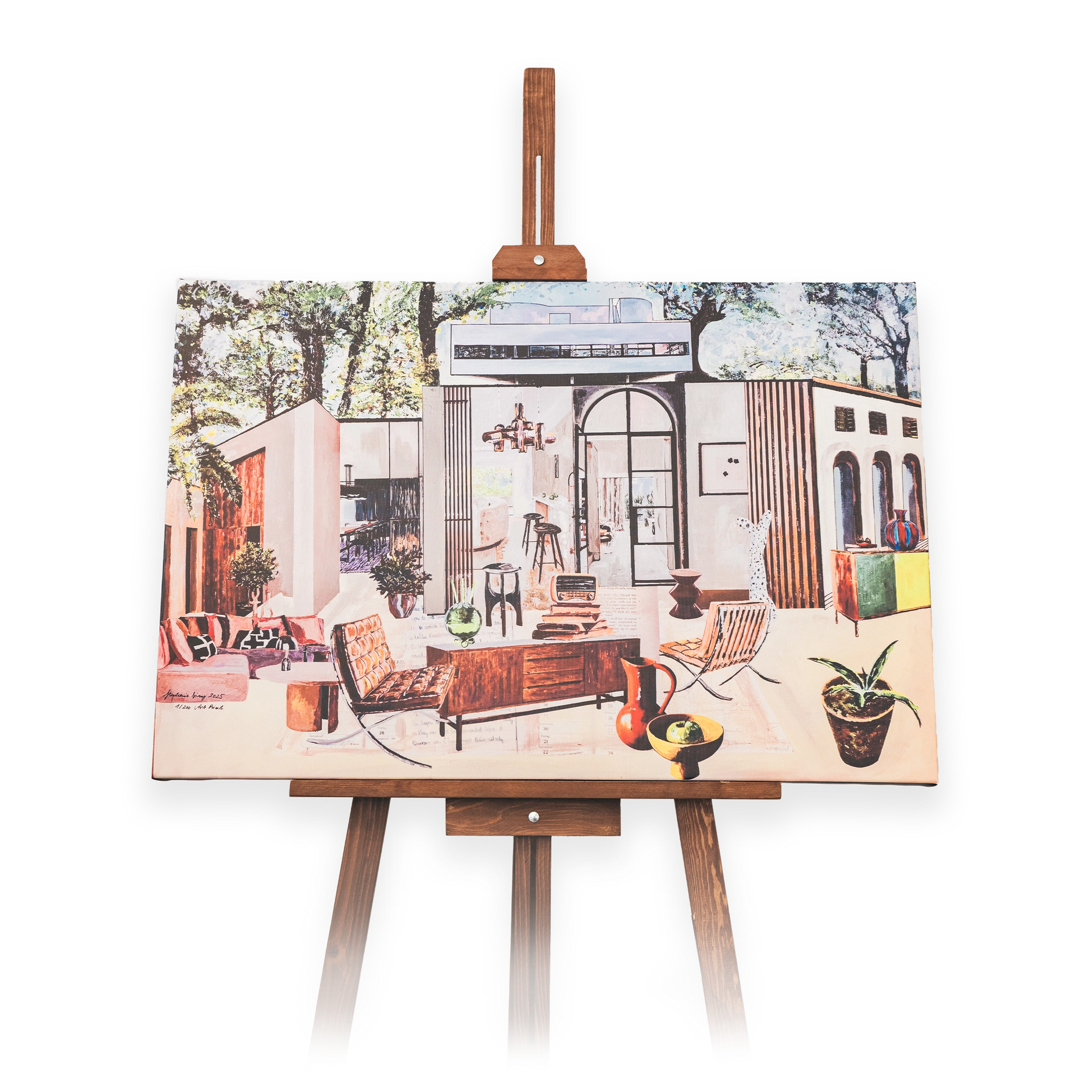 Fractured Homes Saturday - handsignierter, limitierter Art Print