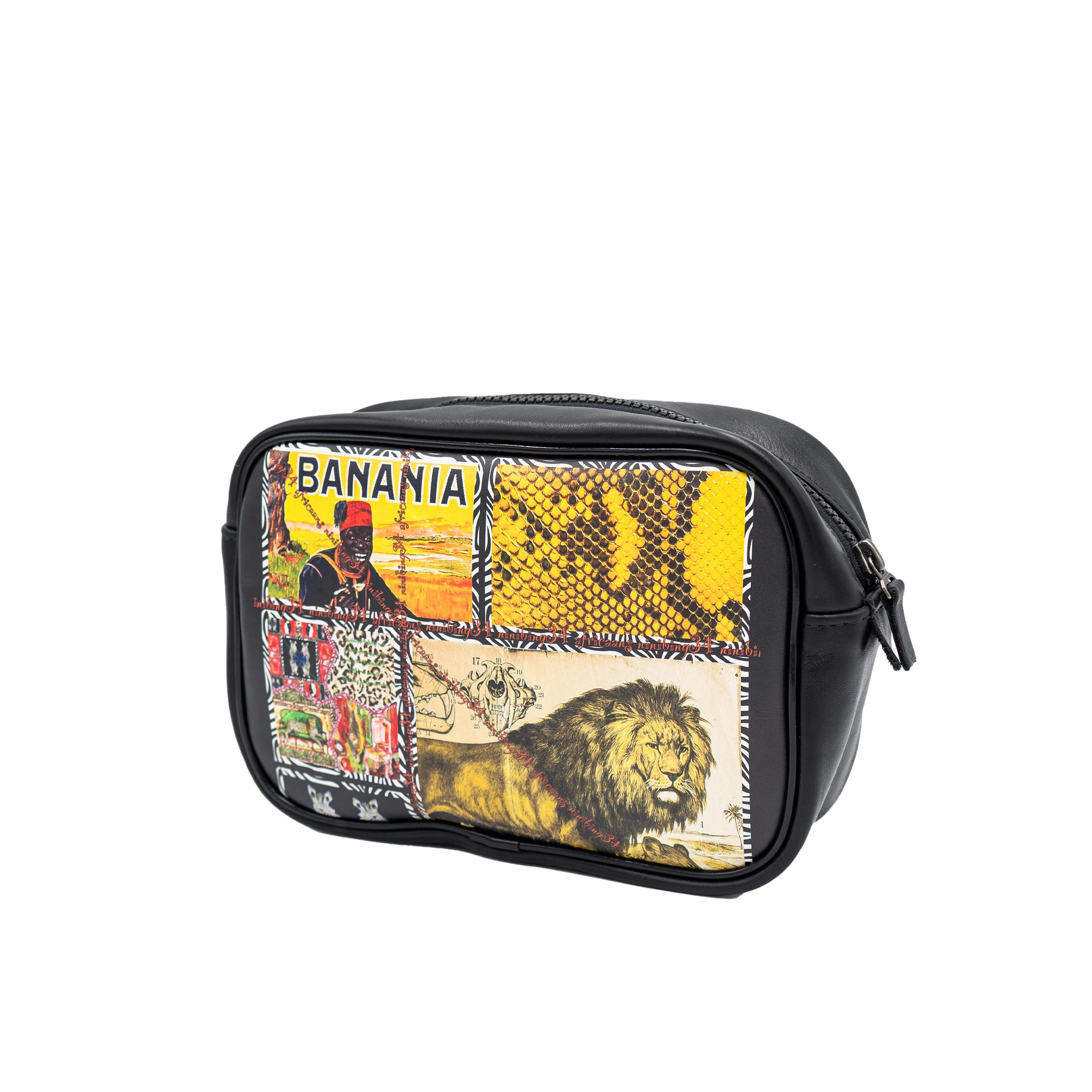 Beauty Case for Men Afrikaans Tiger Look