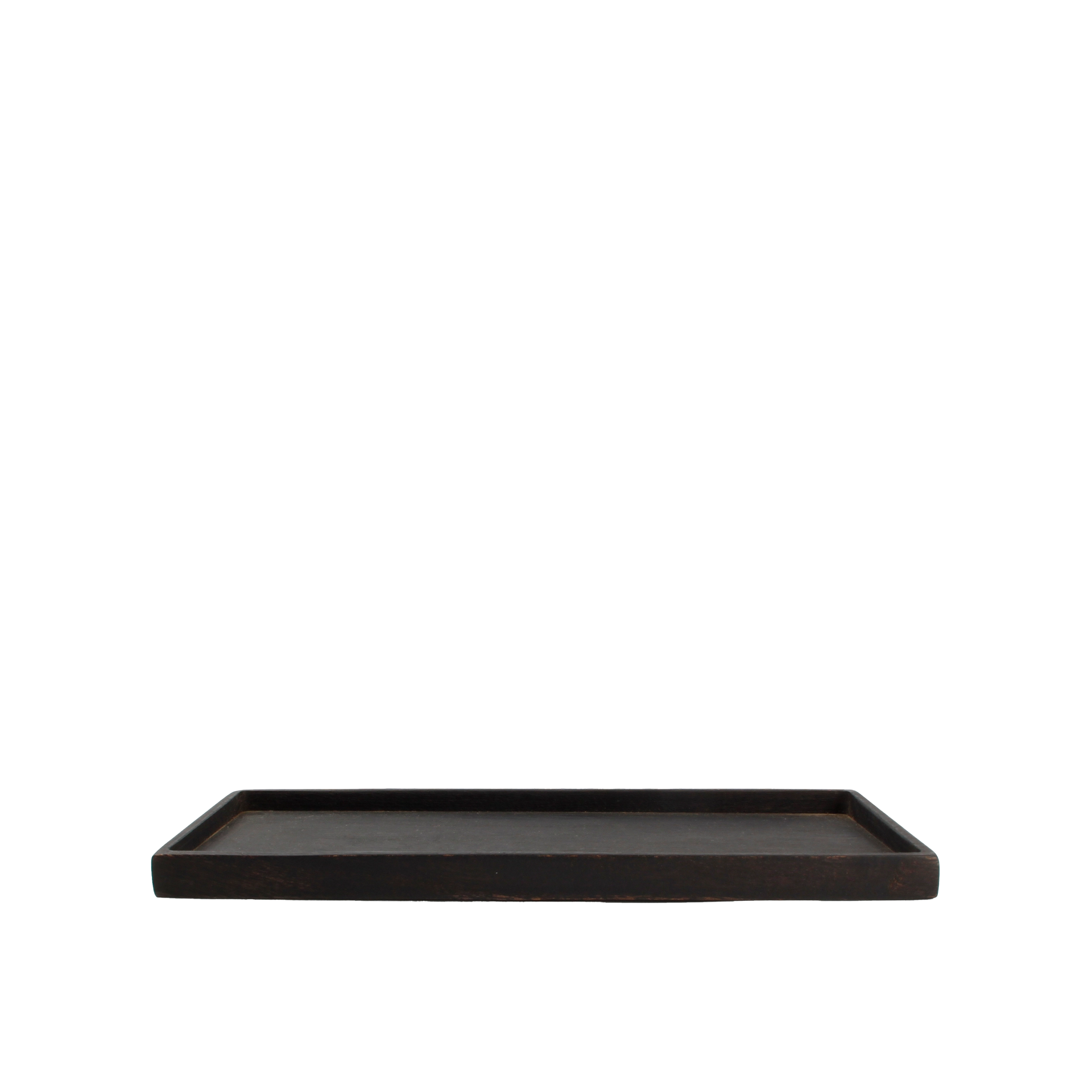 Servierbrett Holz RURAL, schwarz