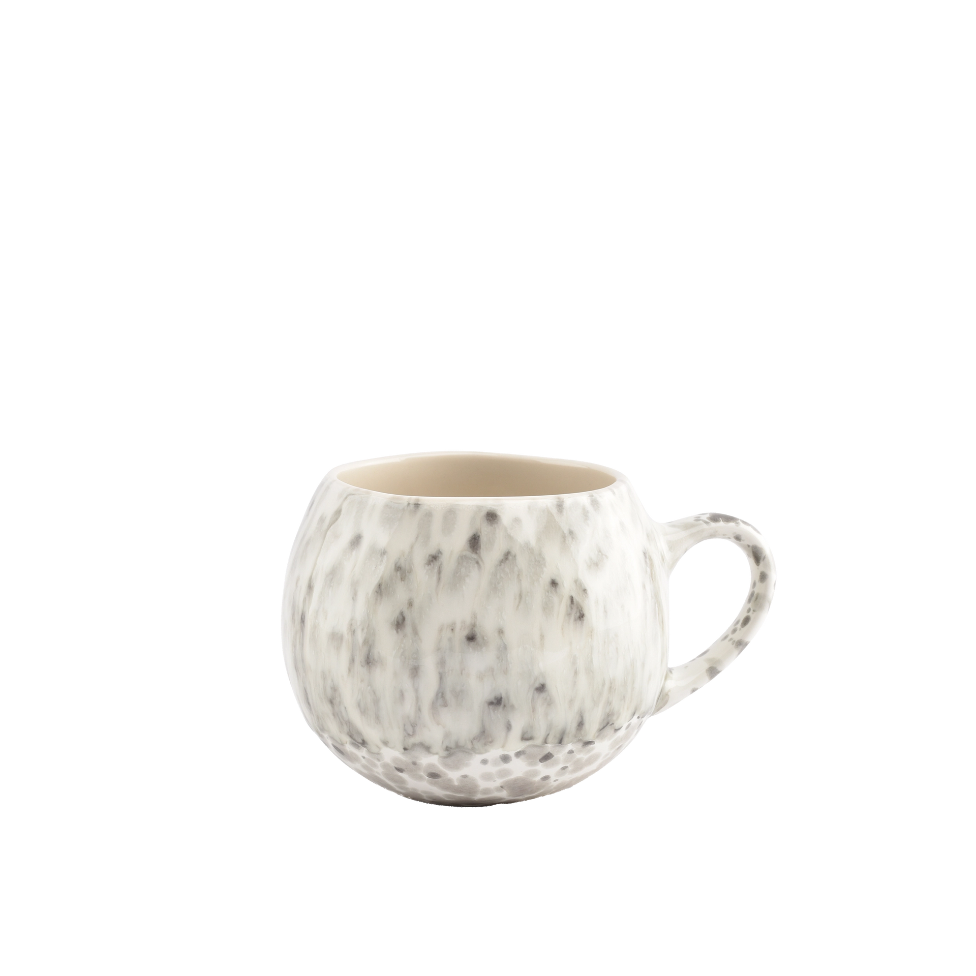 Mug MUGGIES, dotted grey