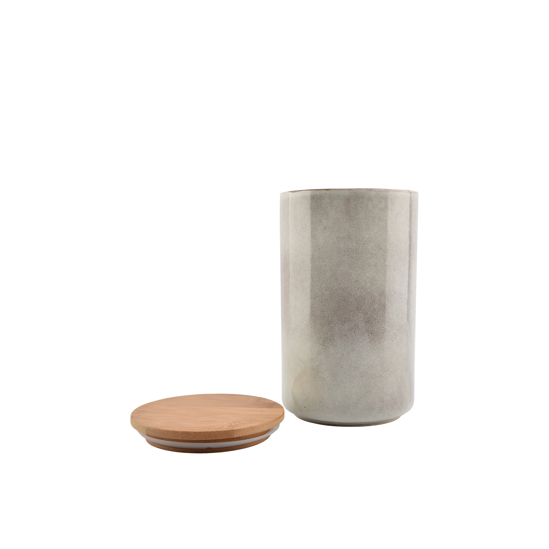 Vorratsdose BAKE Groß mit Deckel, Grau