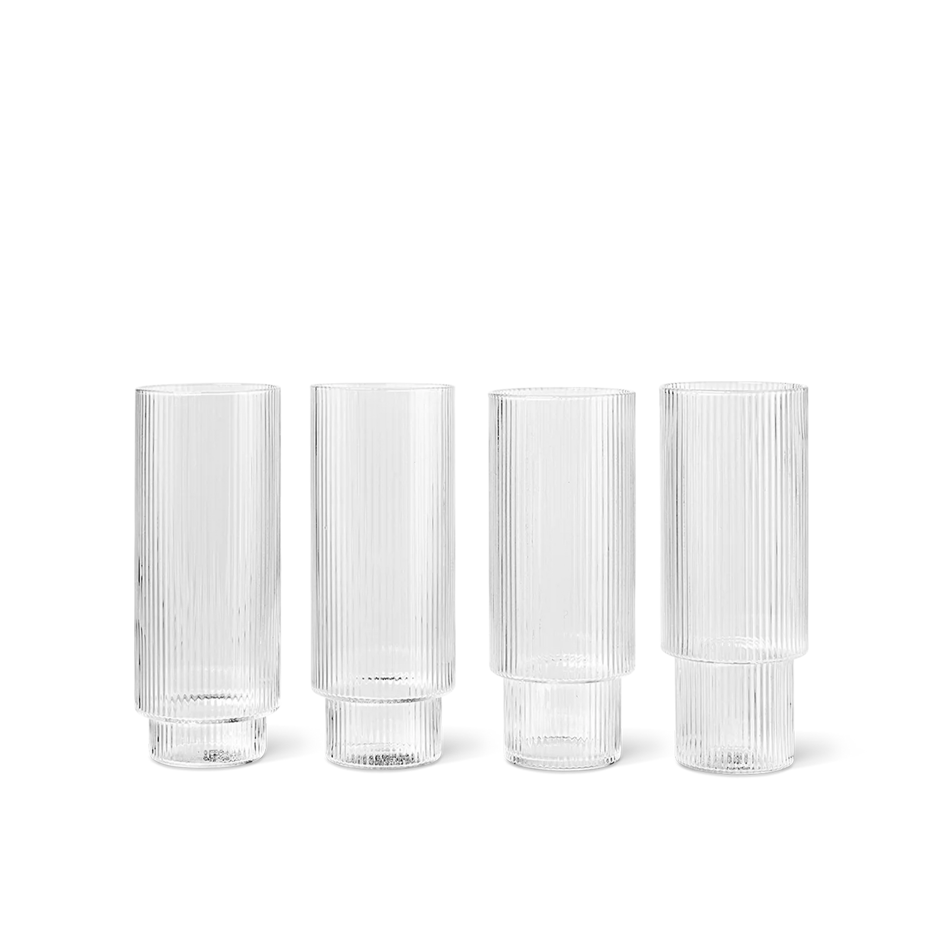RIPPLE Longdrinkglas - 4er-Set