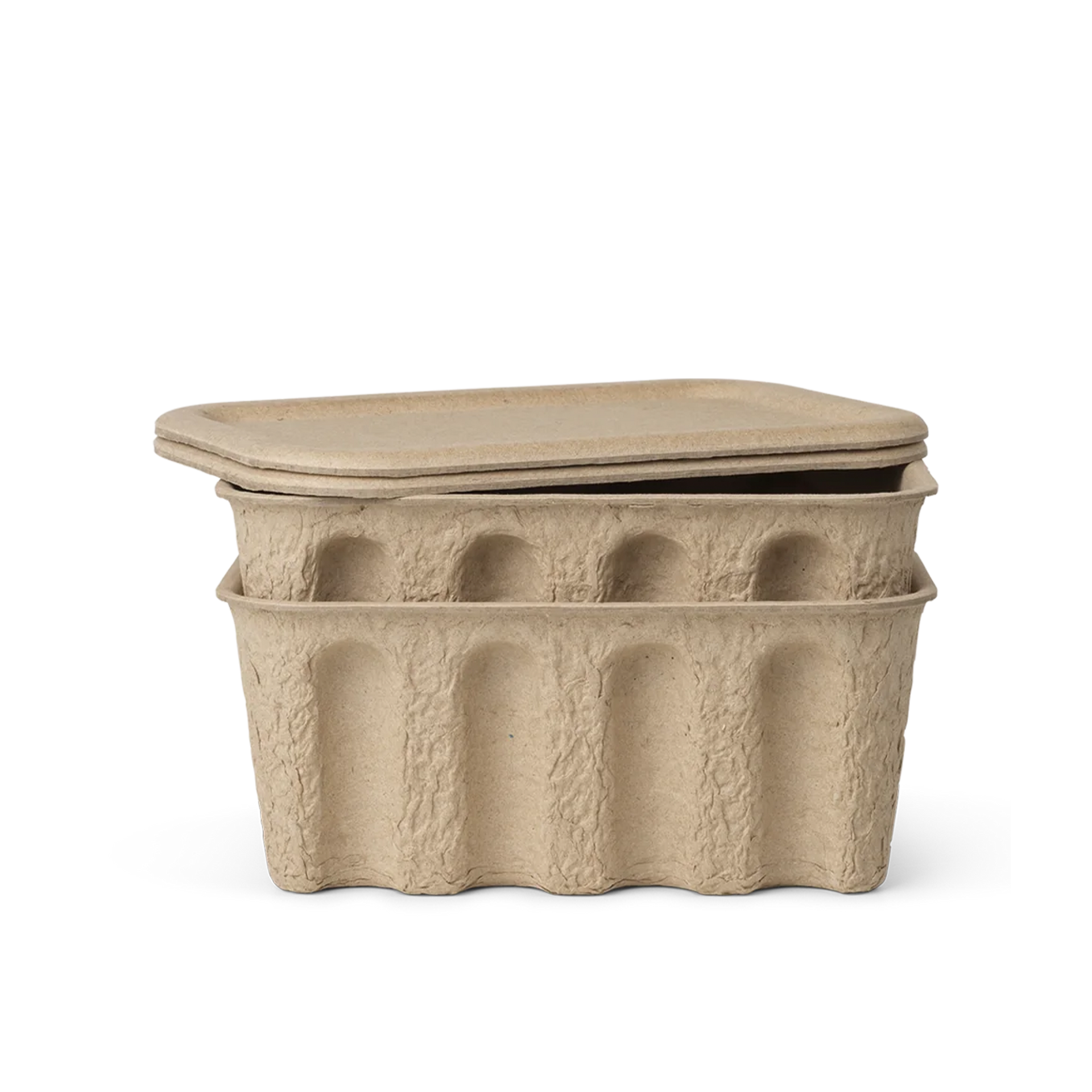 PAPER PULP Box - set of 2 - small