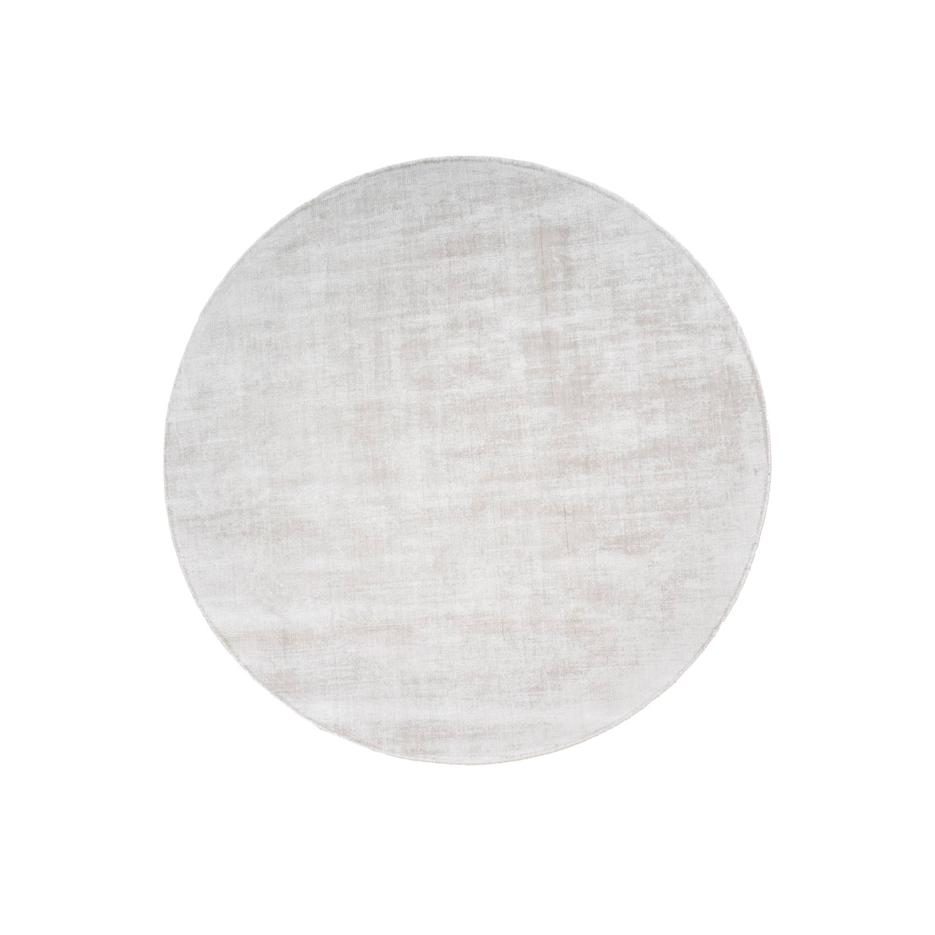 Teppich COS, Elfenbeinfarben, rund