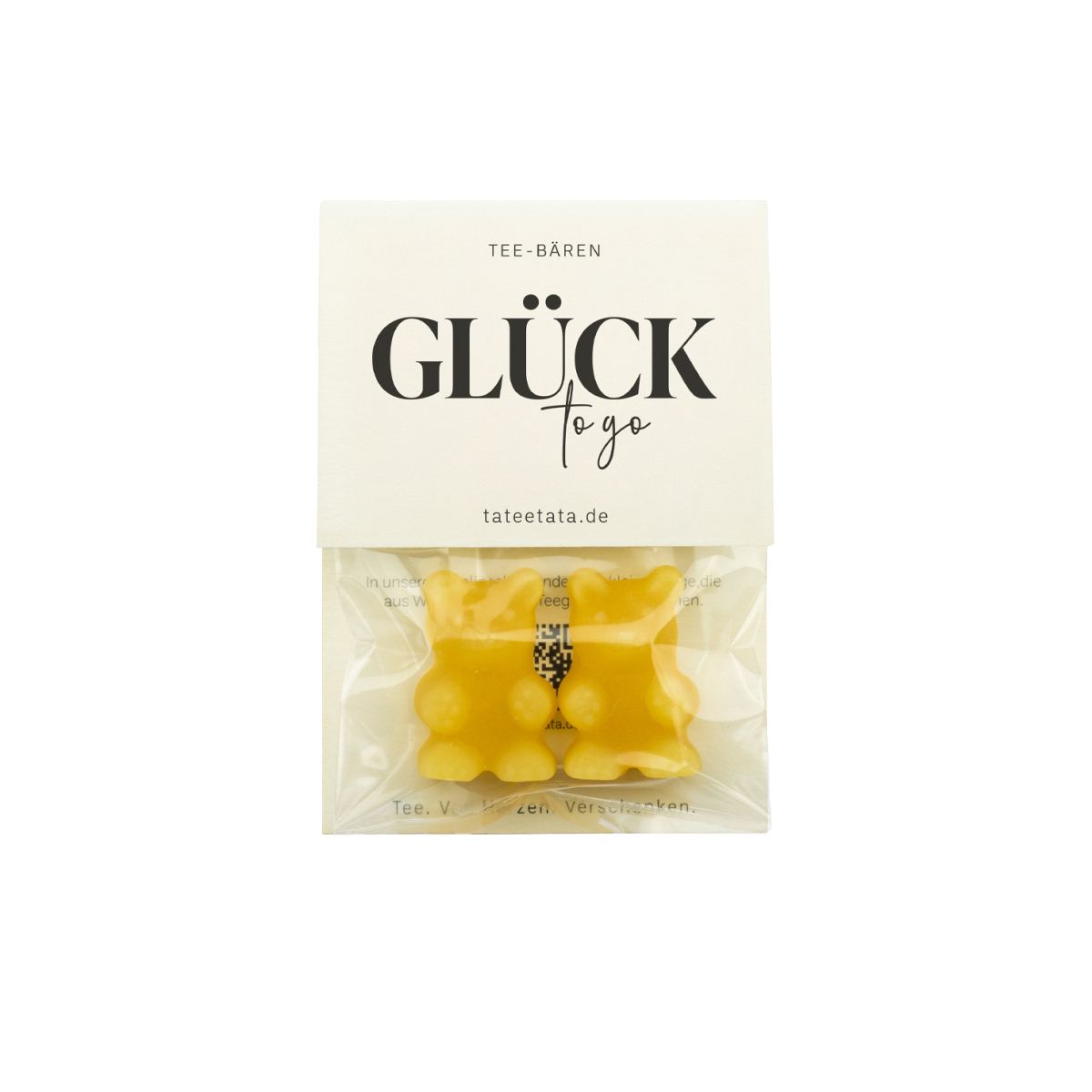 Tee Bären Mini Pfirsich-Zitrone GLÜCK TO GO
