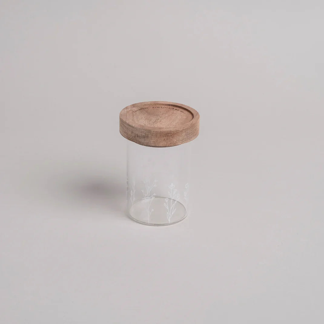 Mini storage jar FLOWER MEADOW