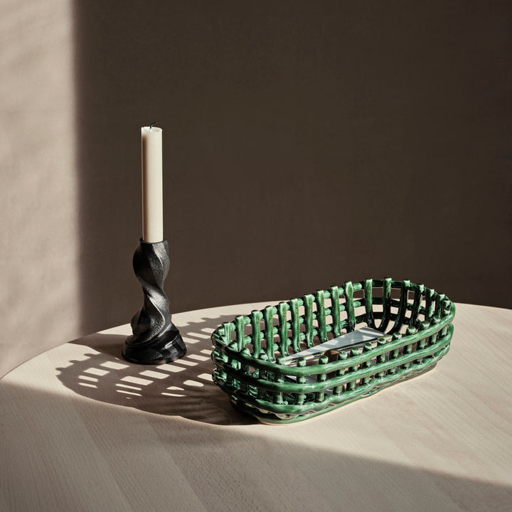 CERAMIC Korb - Oval