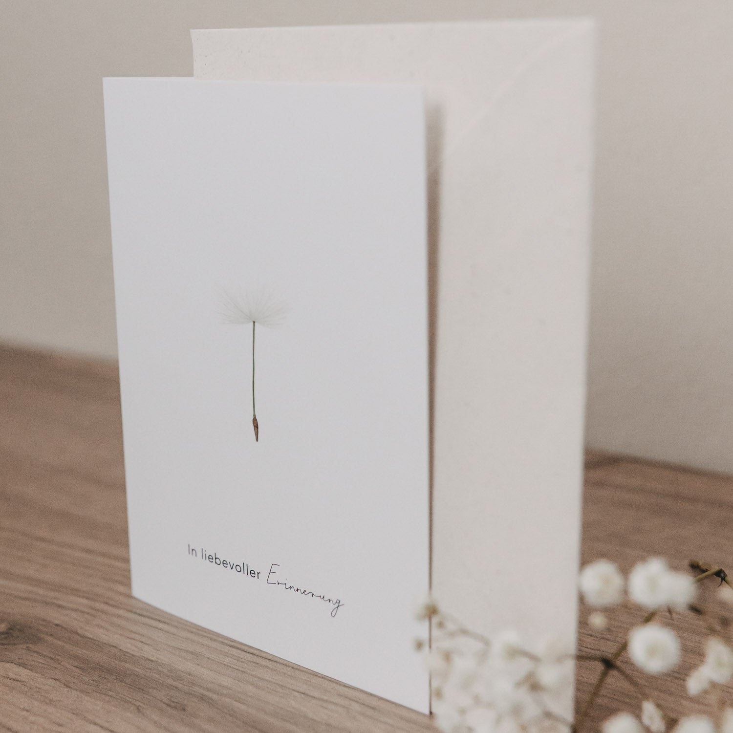 Klappkarte ERINNERUNG