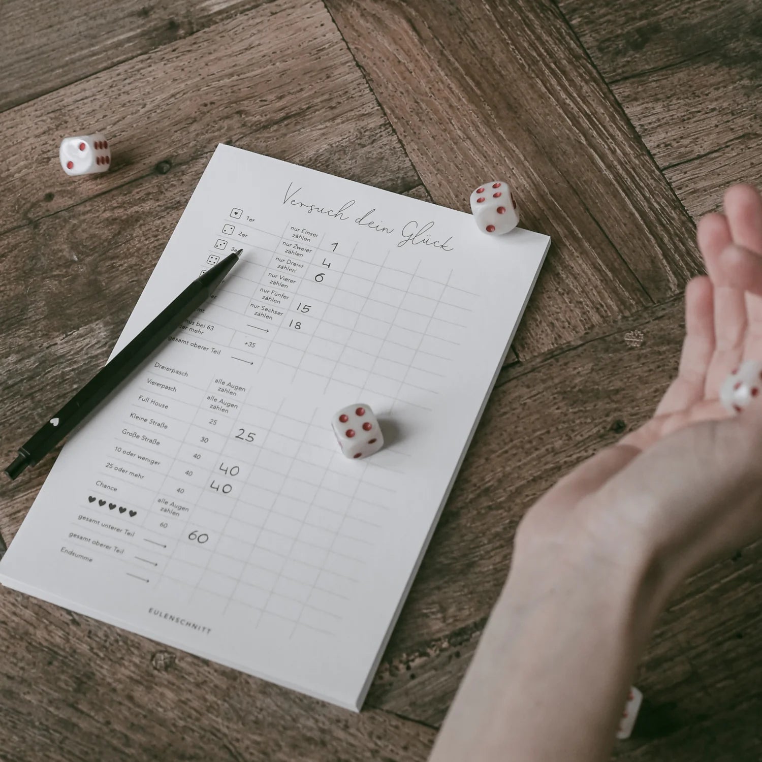 Spielblock VERSUCH DEIN GLÜCK