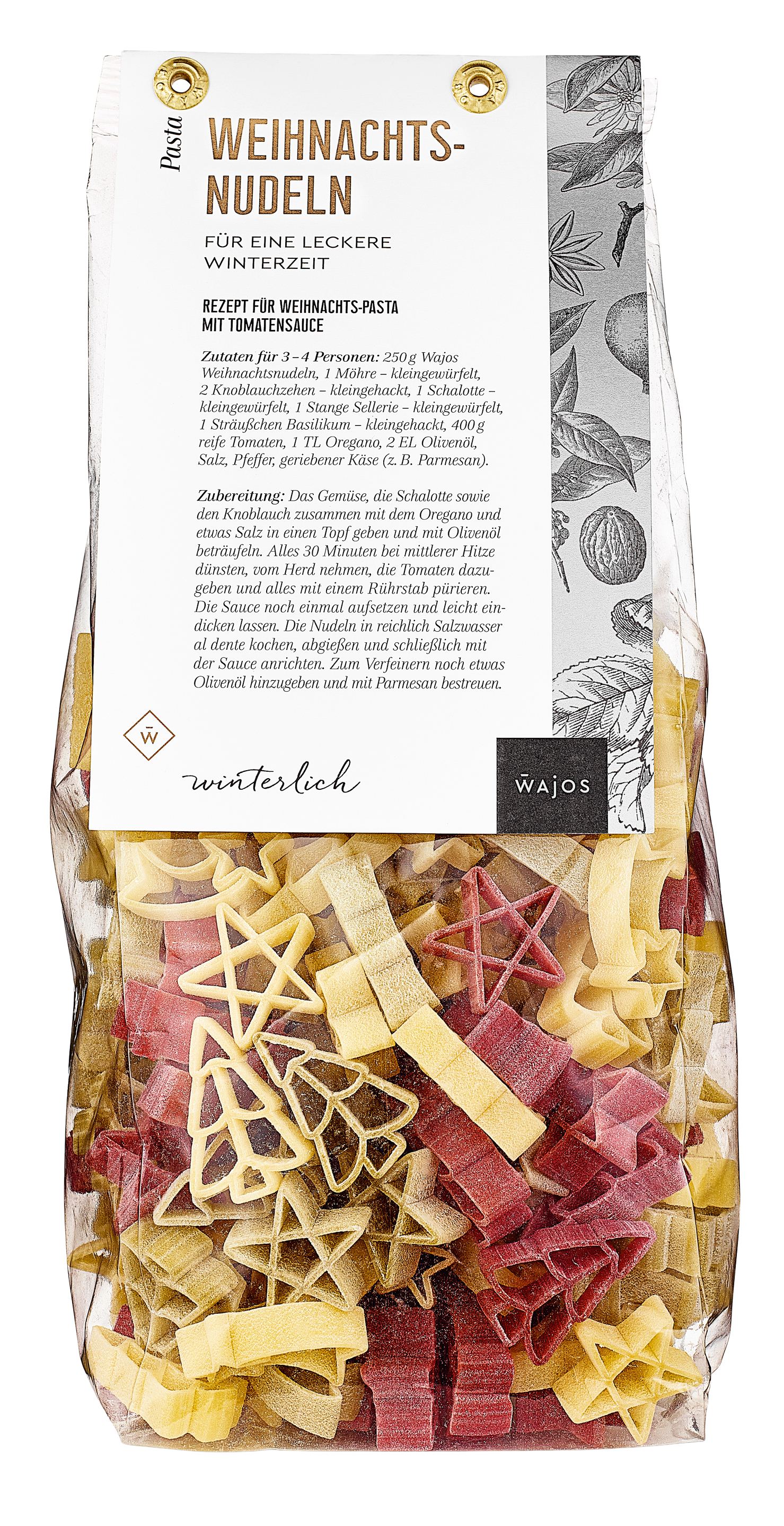 Weihnachtsnudeln 250g