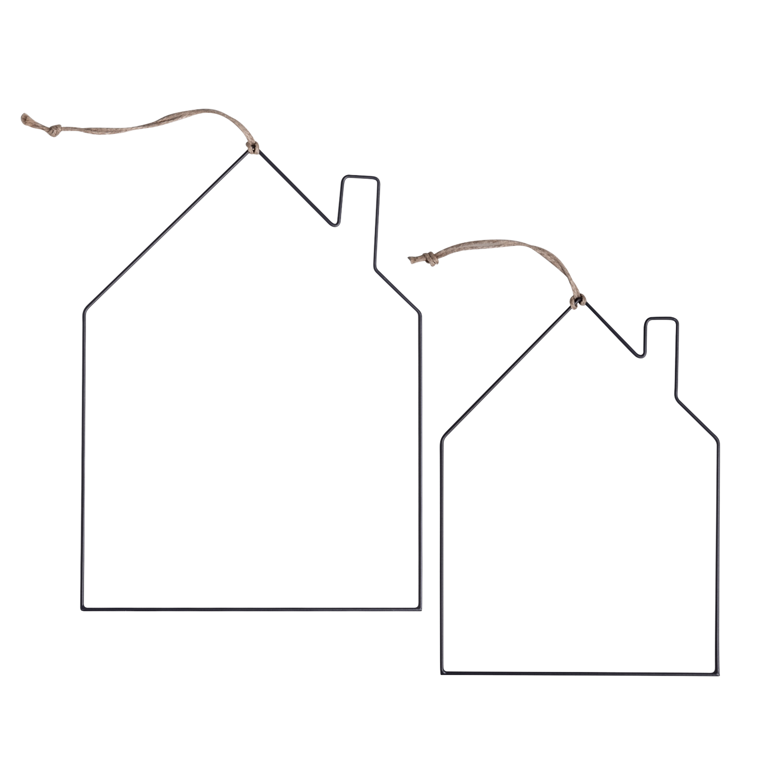 Metallkranz HAUS 2er-Set
