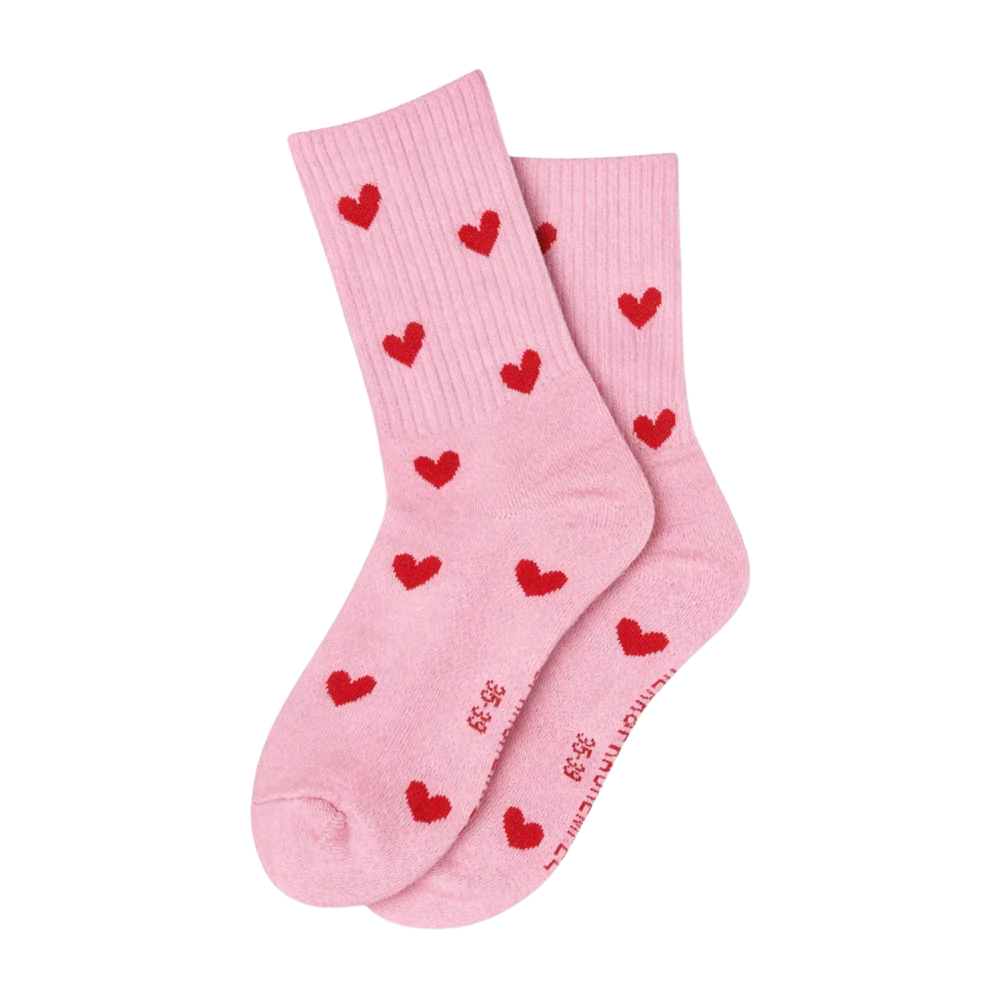 Socken rosa HERZ