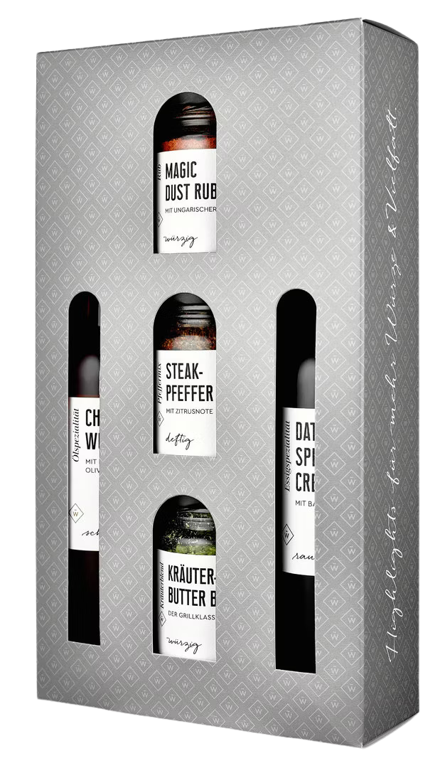 Wajos Geschenkbox "FÜR GRILLMEISTER"