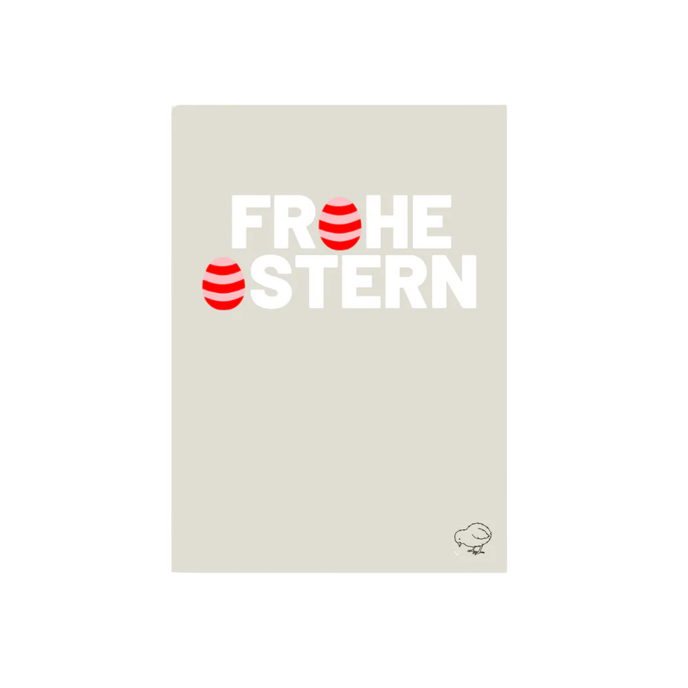 Postkarte FROHE OSTERN