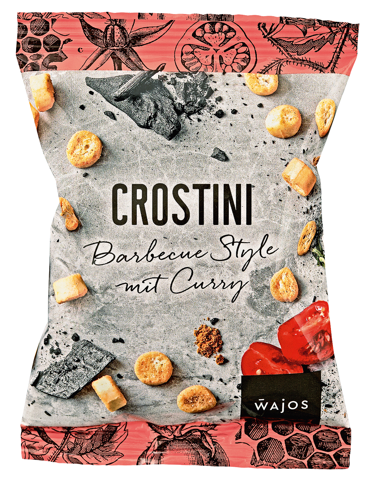 Crostini mit Babecue & Curry 50g