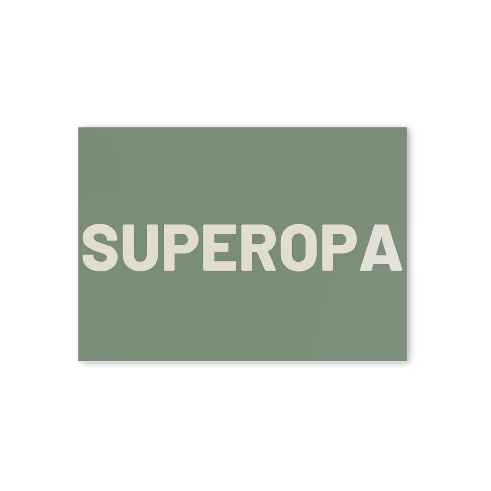 Postkarte SUPEROPA