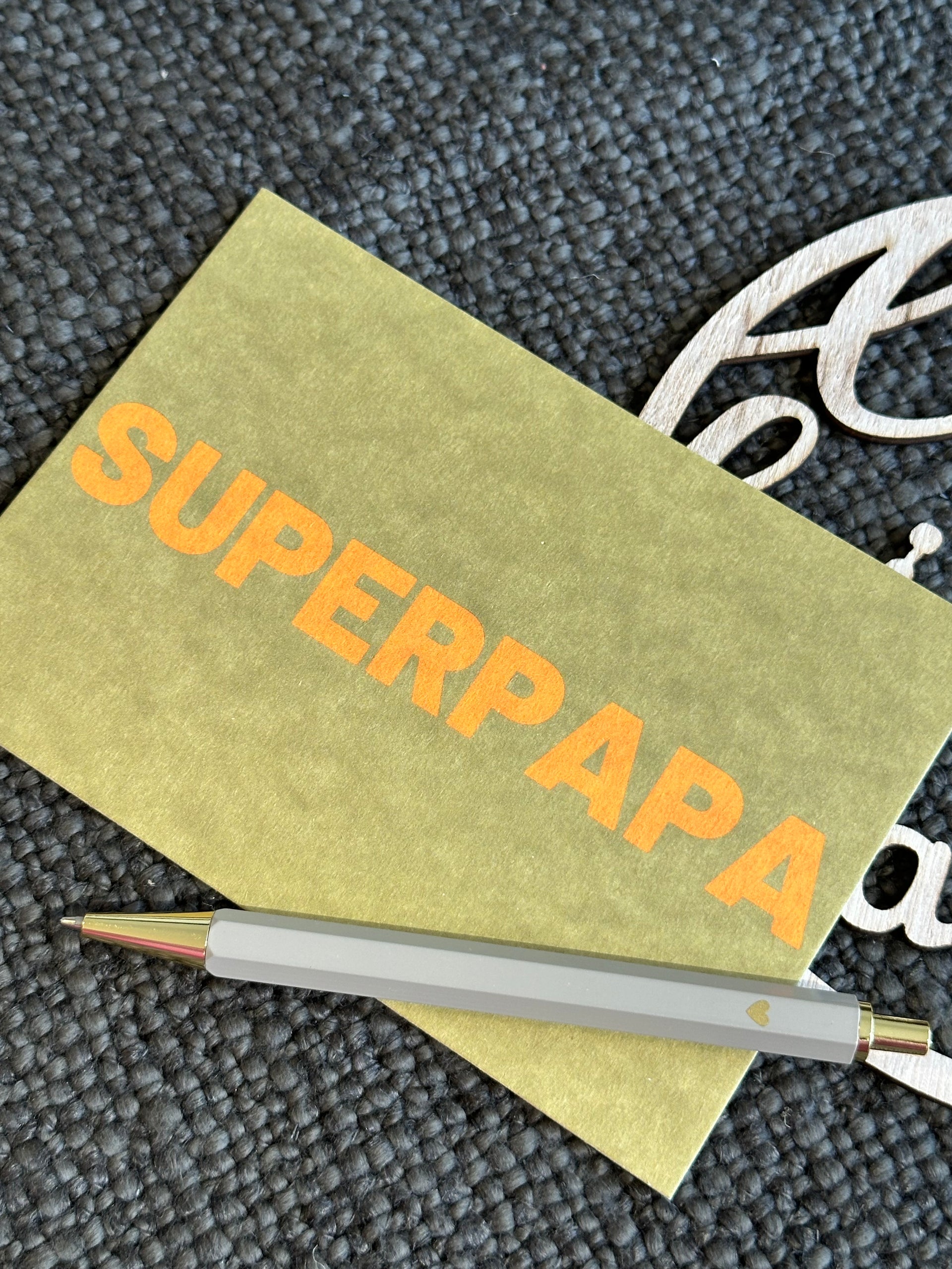 Postkarte SUPERPAPA