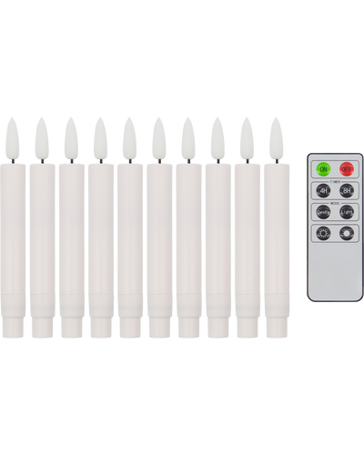 Weihnachtsbeleuchtung mit Fernbedienung Candle (10er Set)