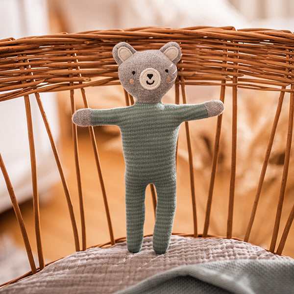 Baby-Bär mint-gestreift