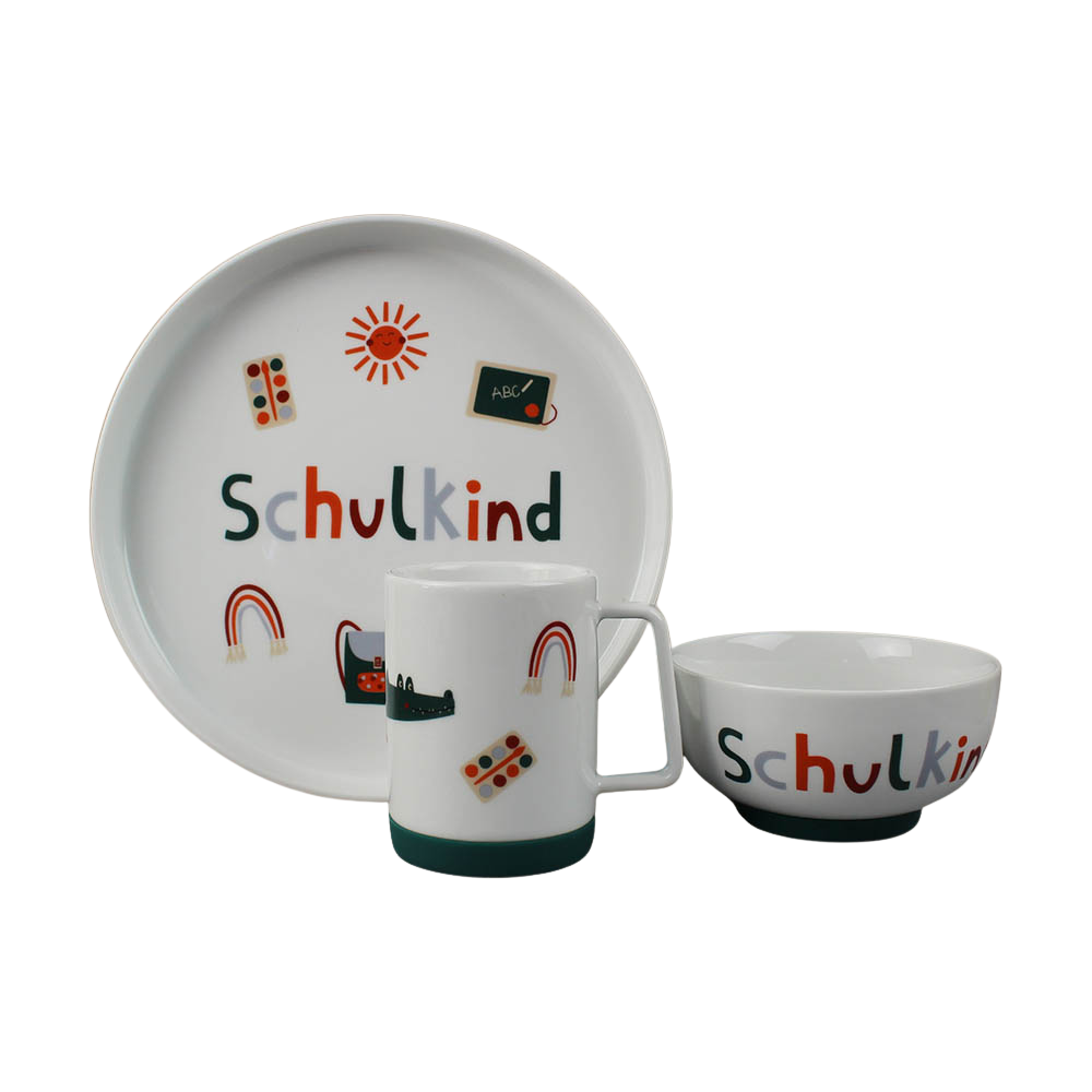 Porzellan-Set Schulkind Adventure