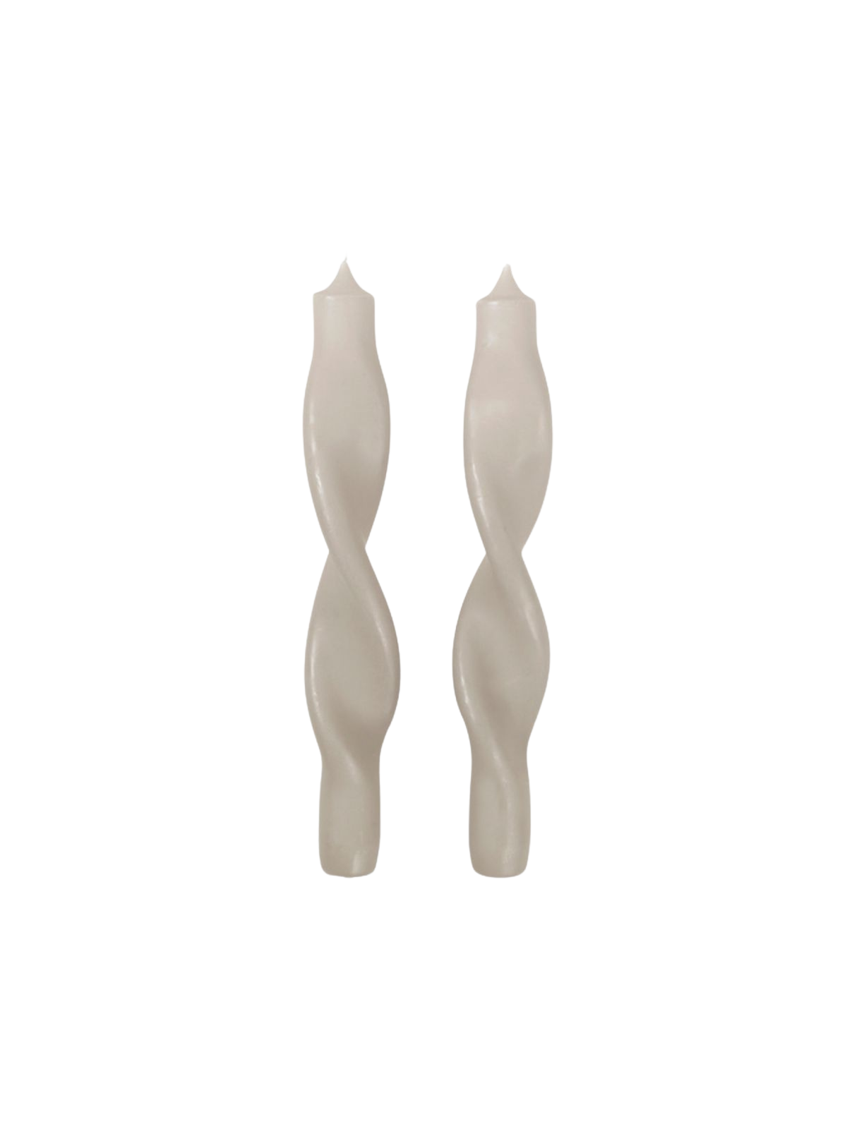 Getauchte Kerze TWIST 2er-Set