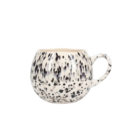 Mug MUGGIES, dotted grey