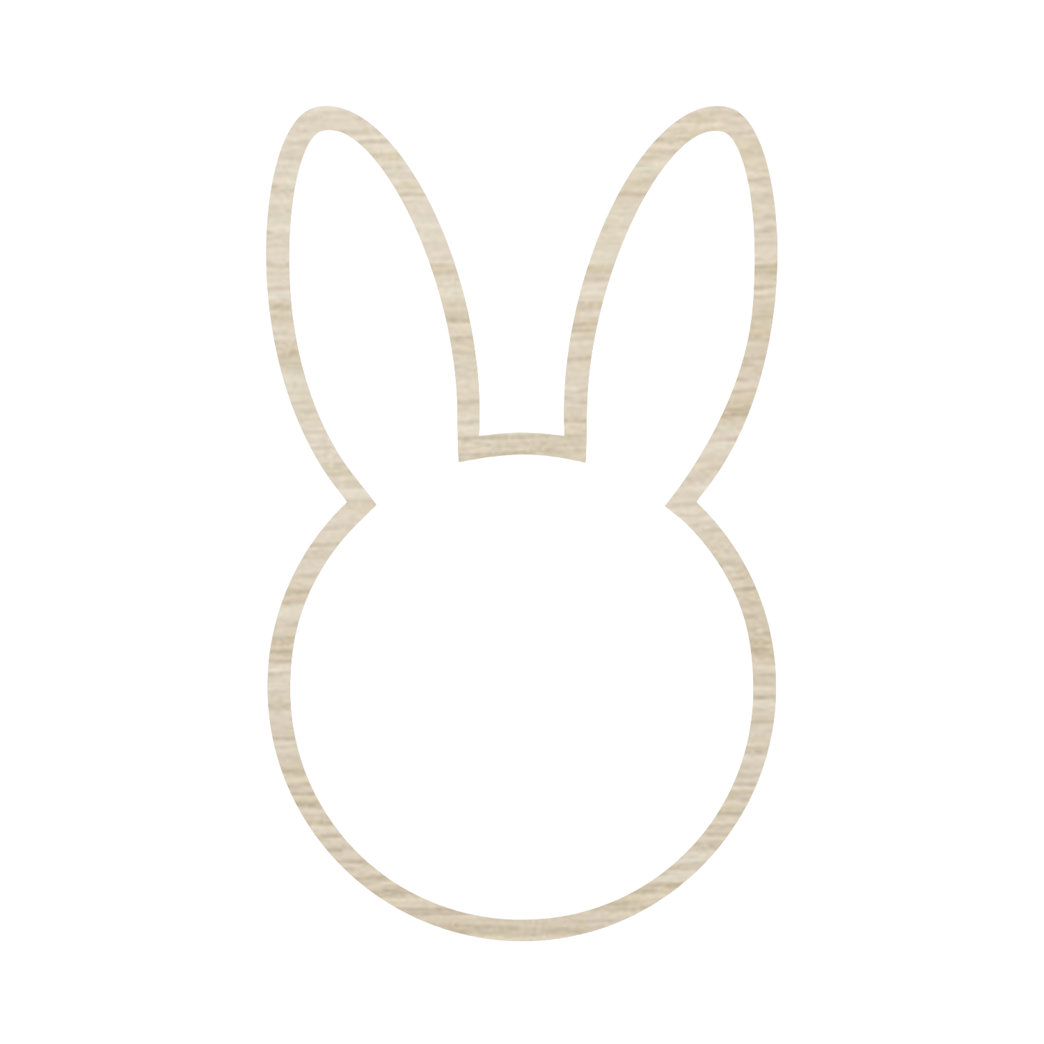 Holzkranz HASE natur