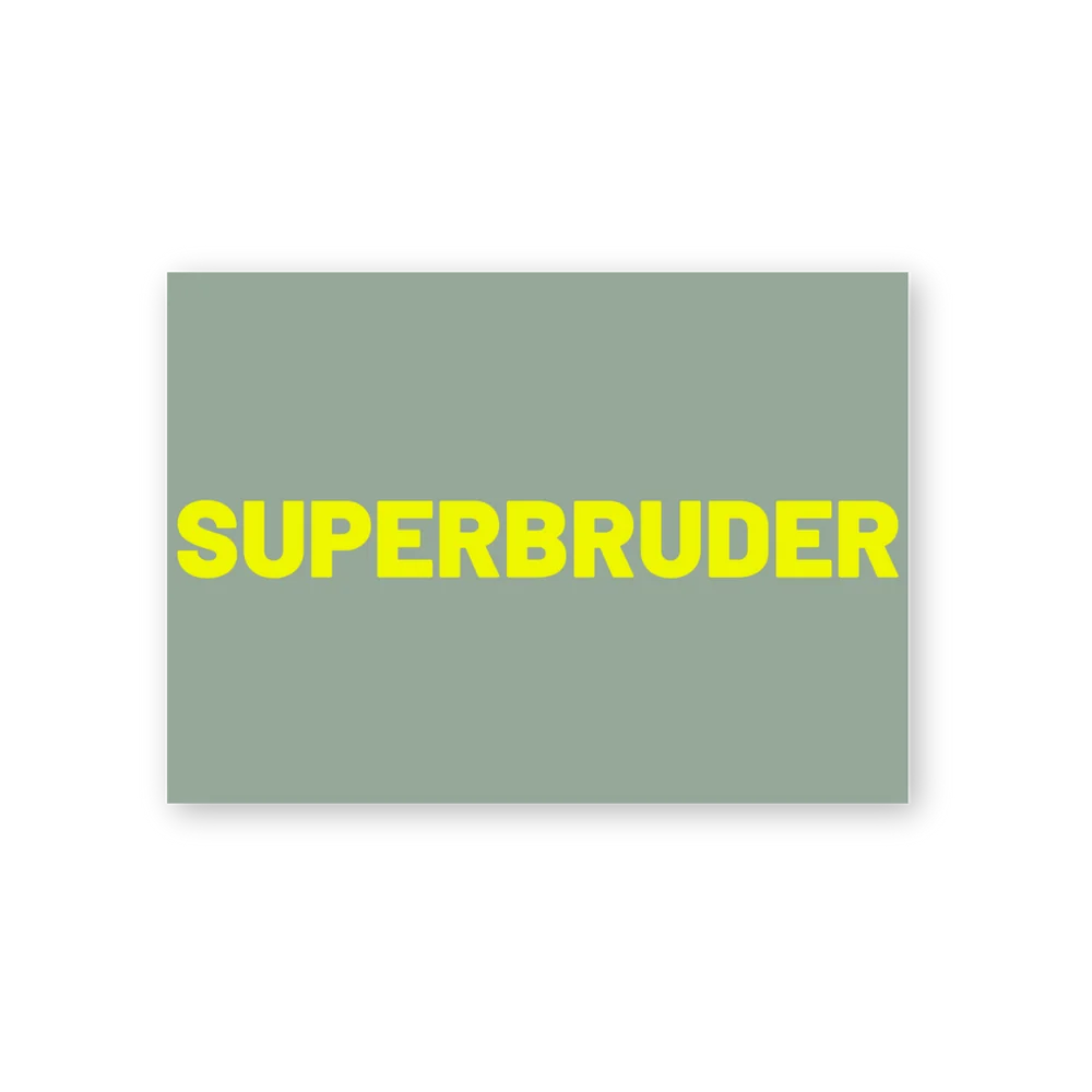Postkarte SUPERBRUDER