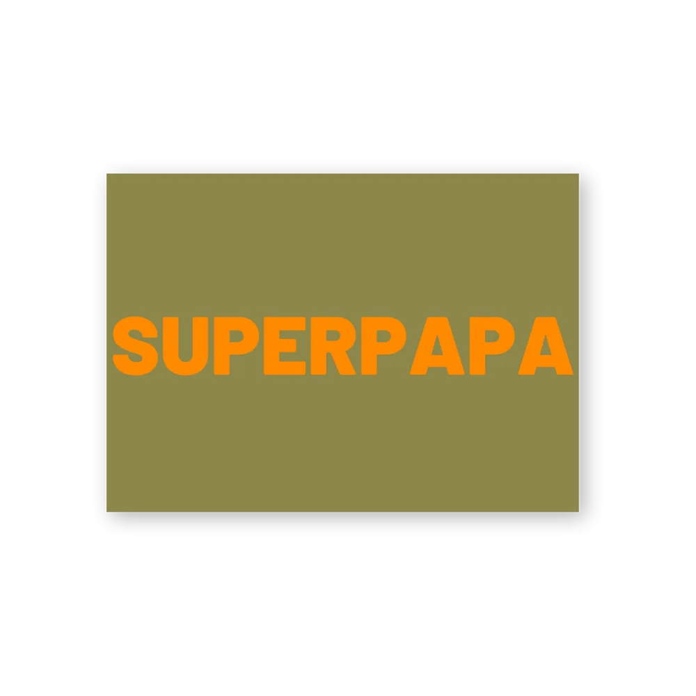 Postkarte SUPERPAPA