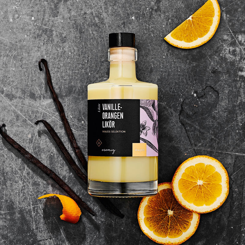 Vanille-Orangen Likör