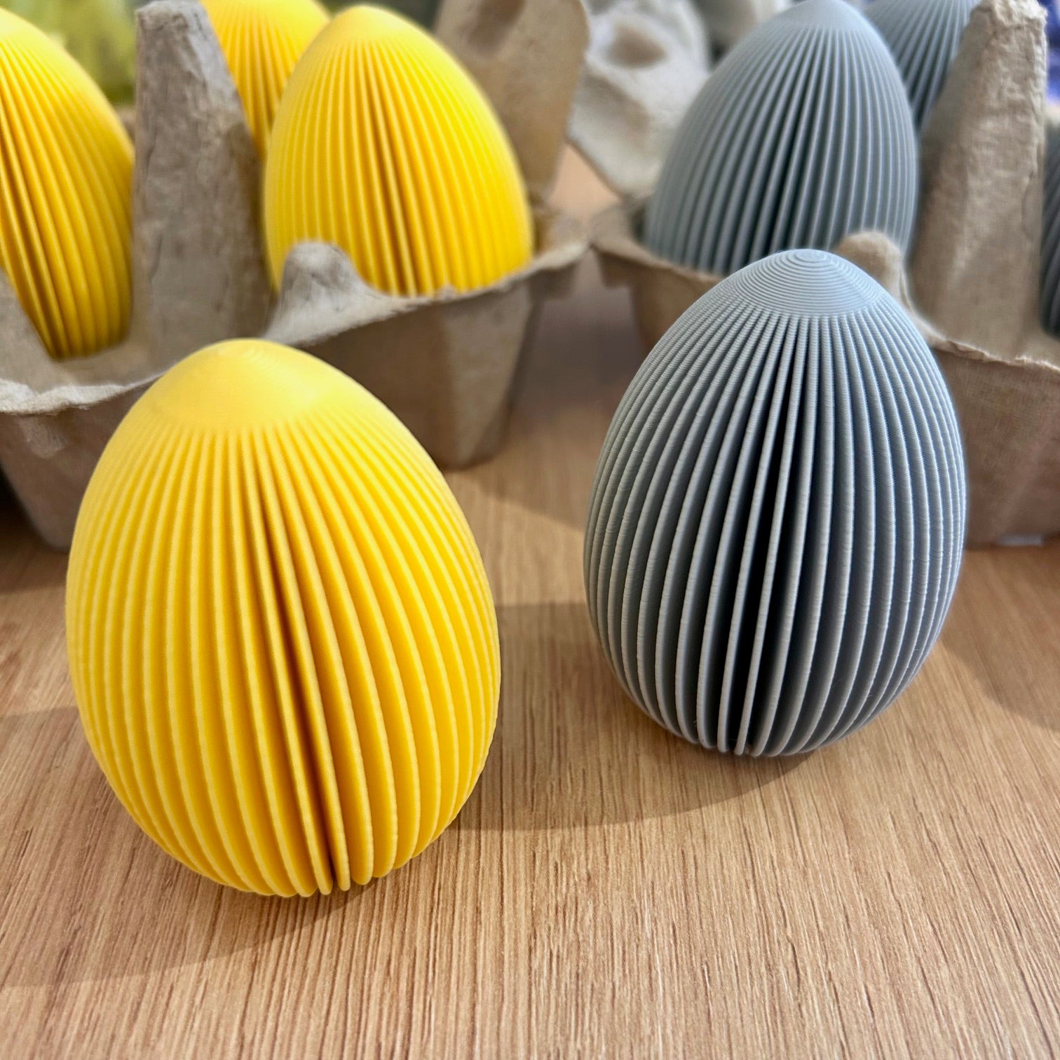 Ostereier LINES 4er Set