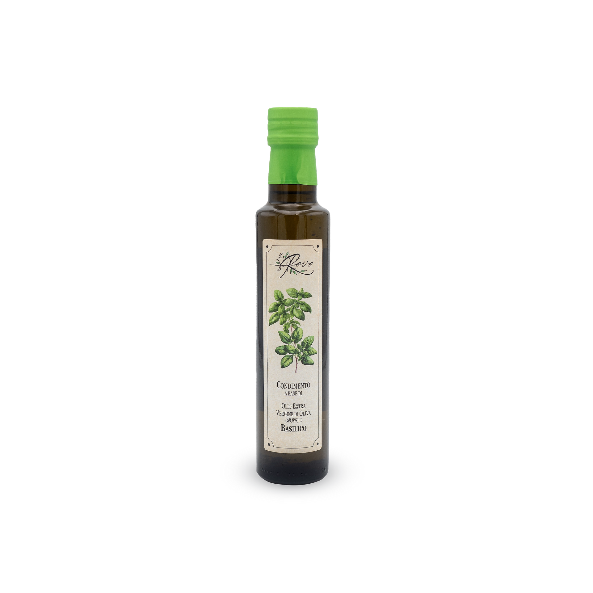 Olivenöl mit Basilikum 250 ml