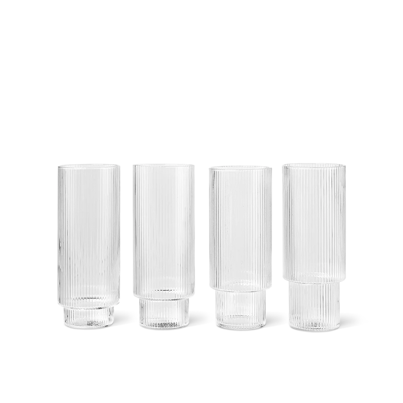 RIPPLE Longdrinkglas - 4er-Set
