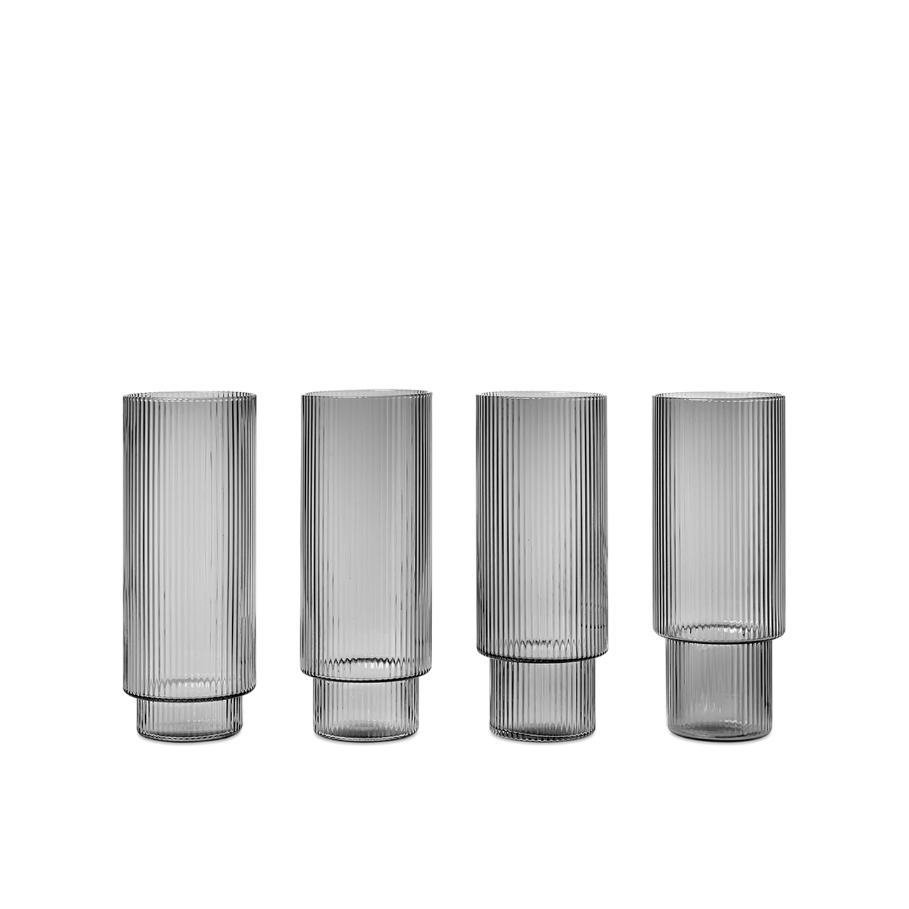RIPPLE Longdrinkglas - 4er-Set
