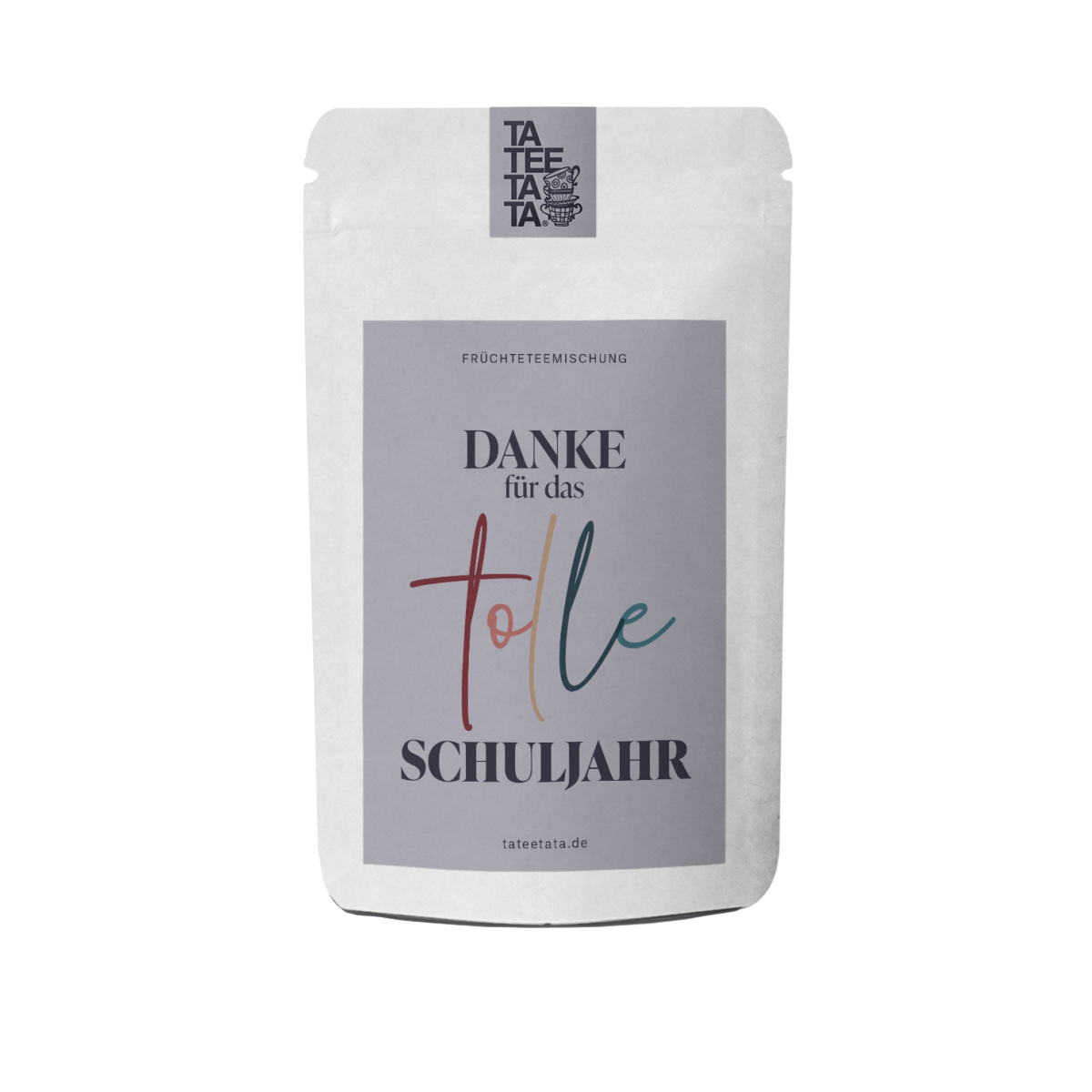 Früchteteemischung Himbeer Granatapfel" Danke für das tolle Schuljahr "