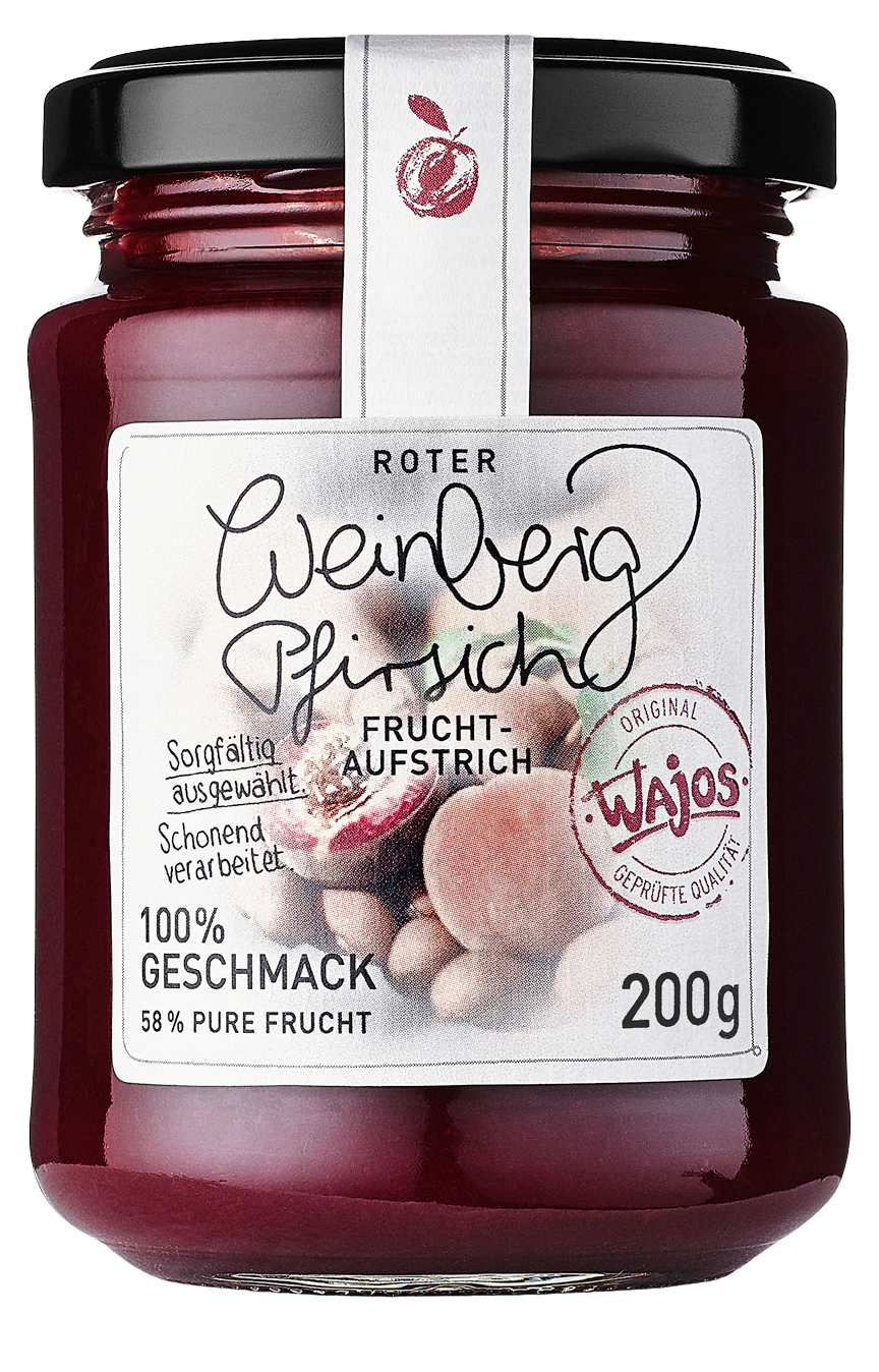 Weinbergpfirsich Fruchtaufstrich 200g